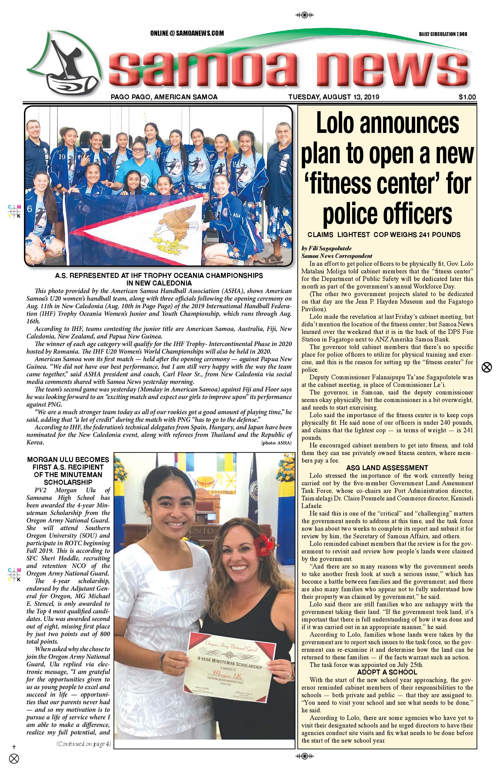 SN News Tuesday, August 13, 2019