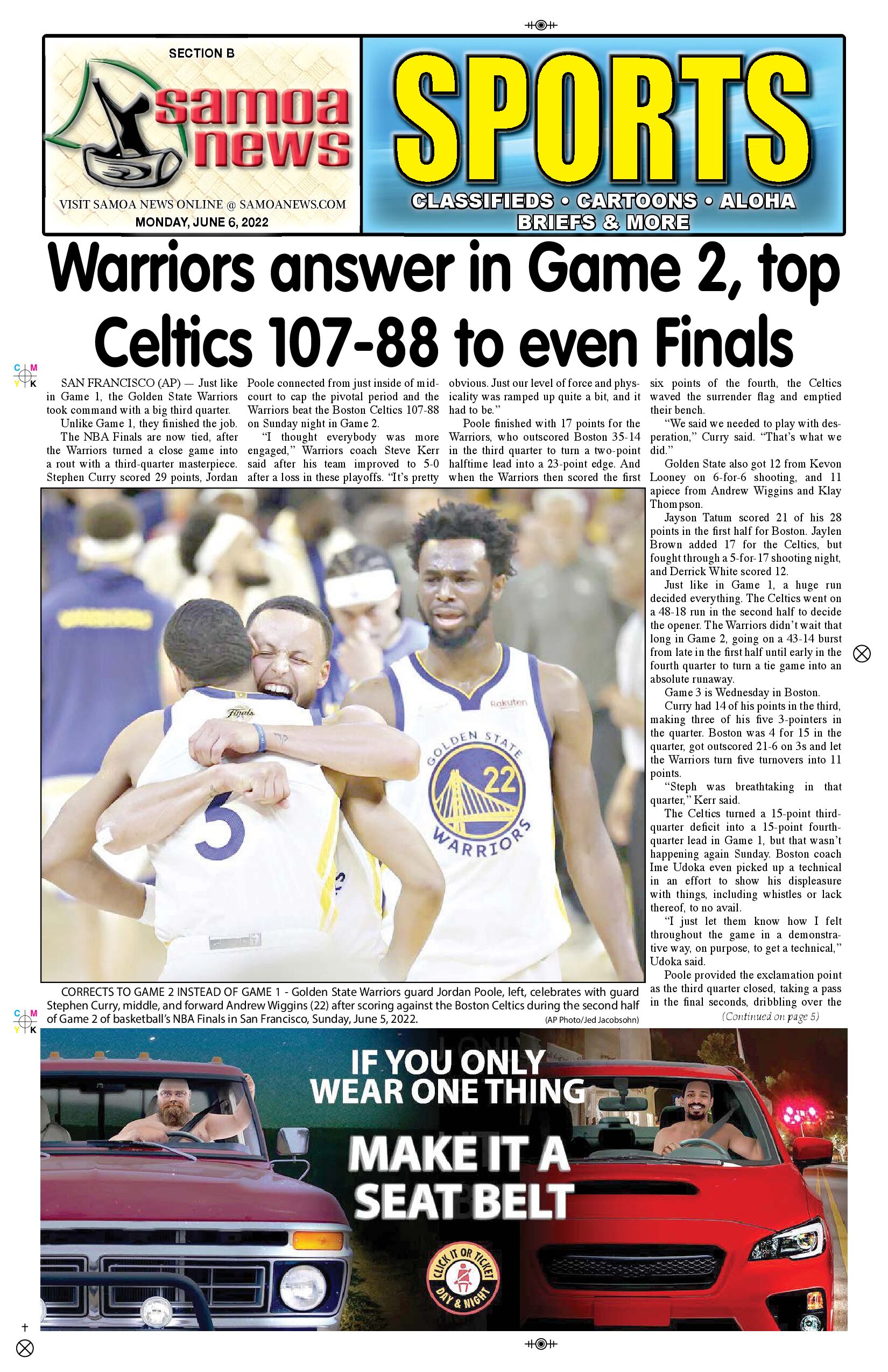 SN Sports Monday, June 06, 2022