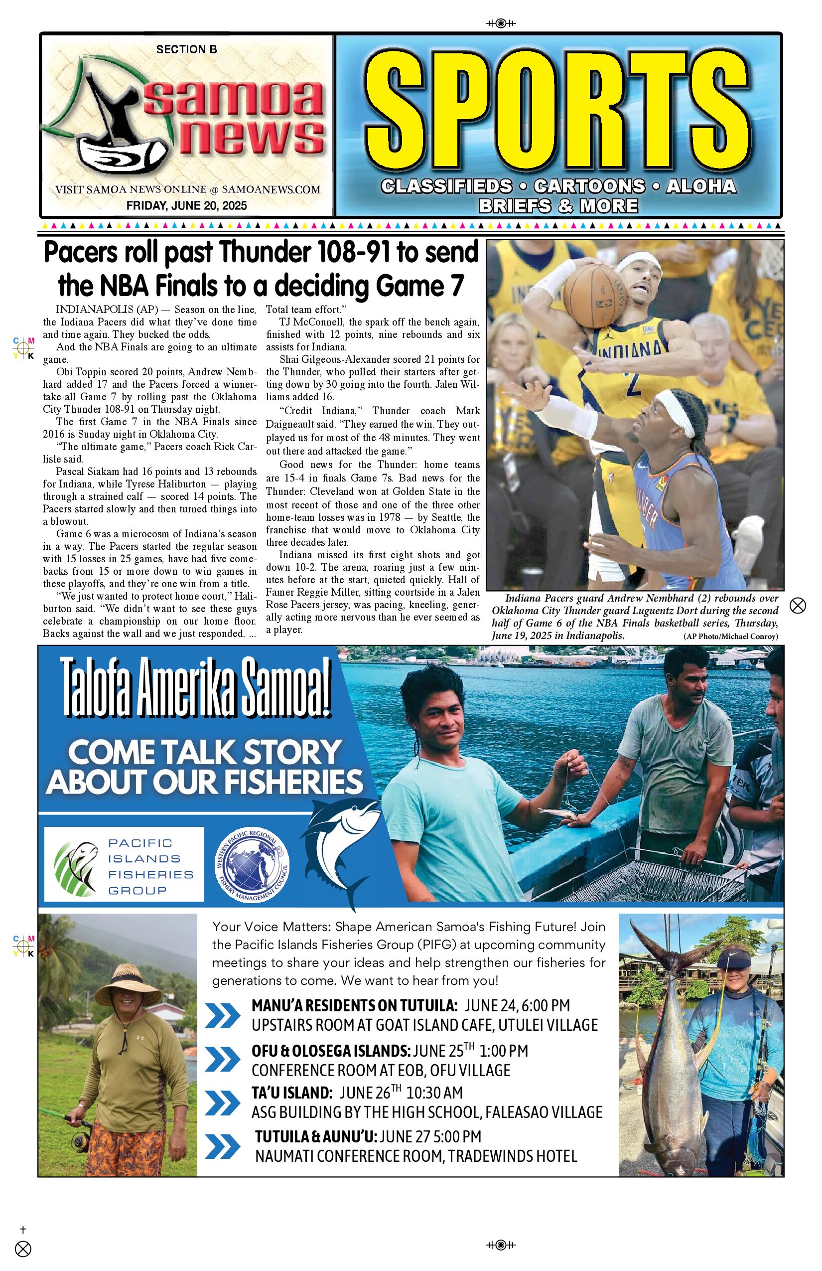 SN Sports Friday, June 20, 2025