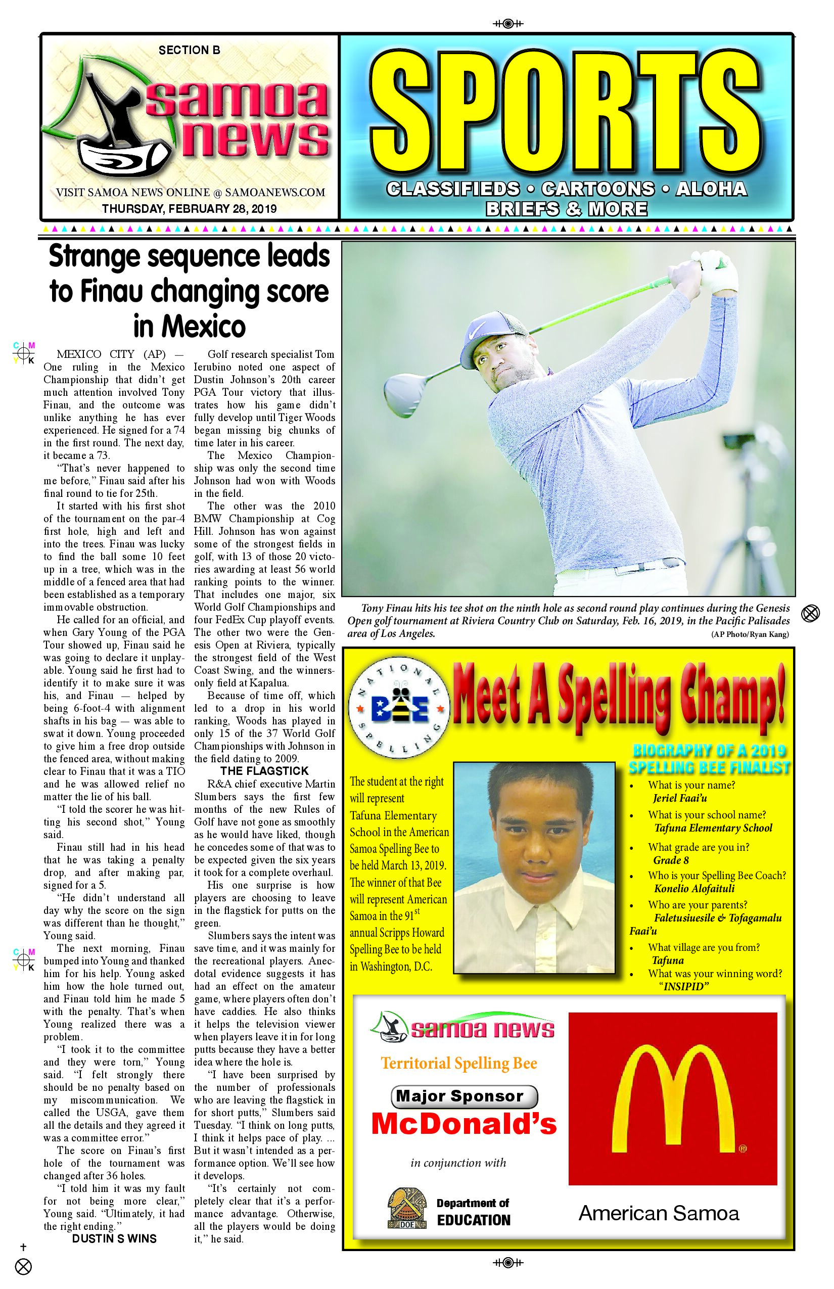 SN Sports Thursday, February 28, 2019