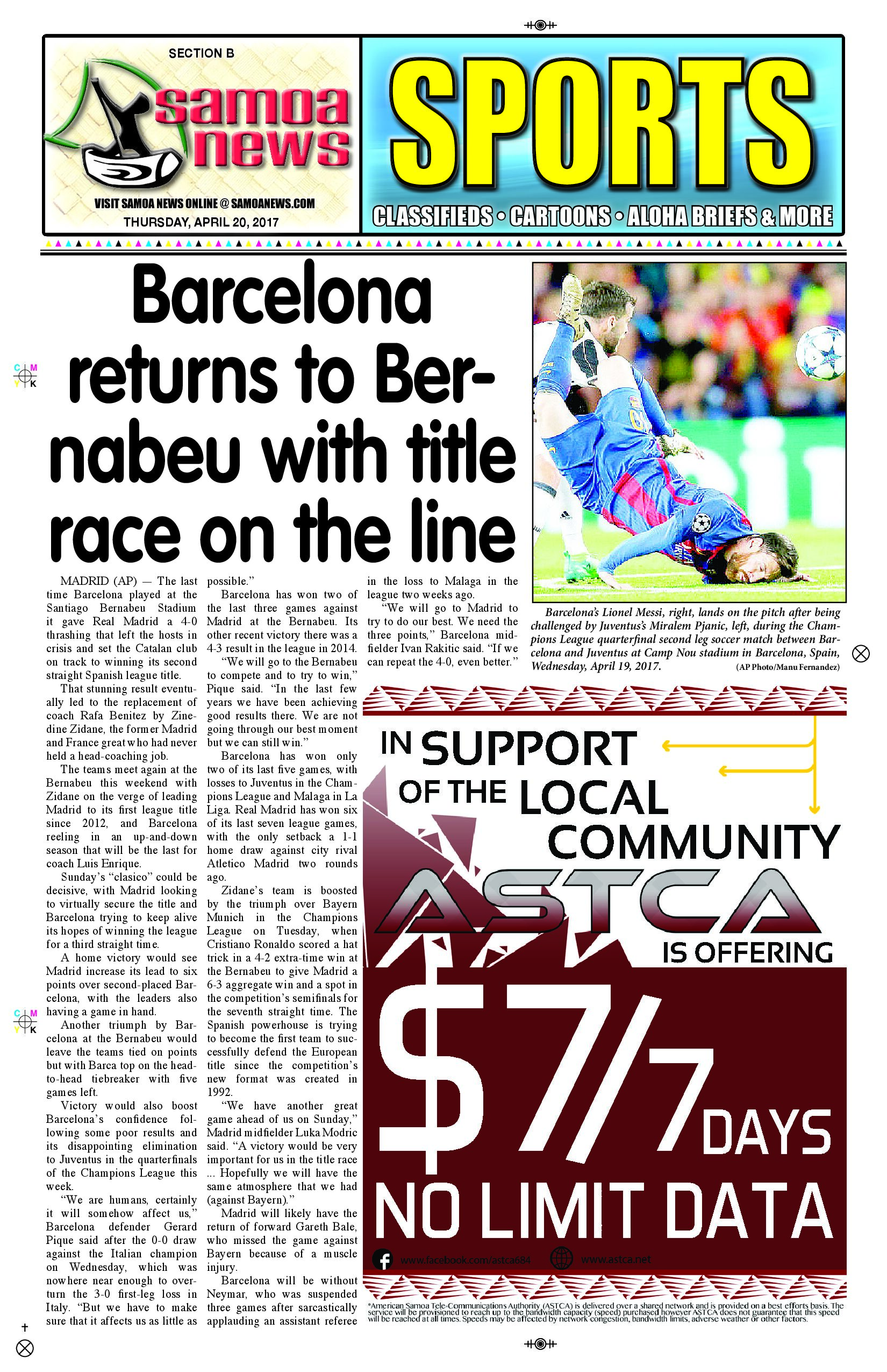 SN Sports Thursday, April 20, 2017