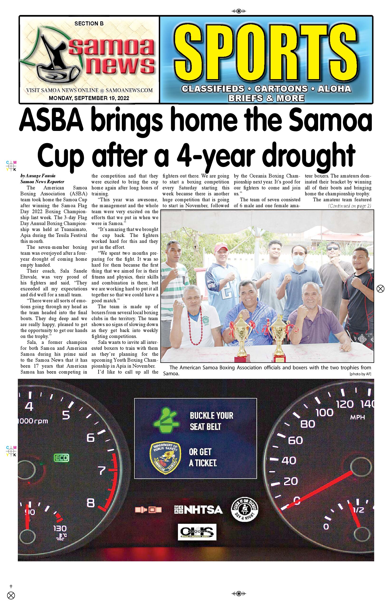 SN Sports Monday, Sept. 19 2022