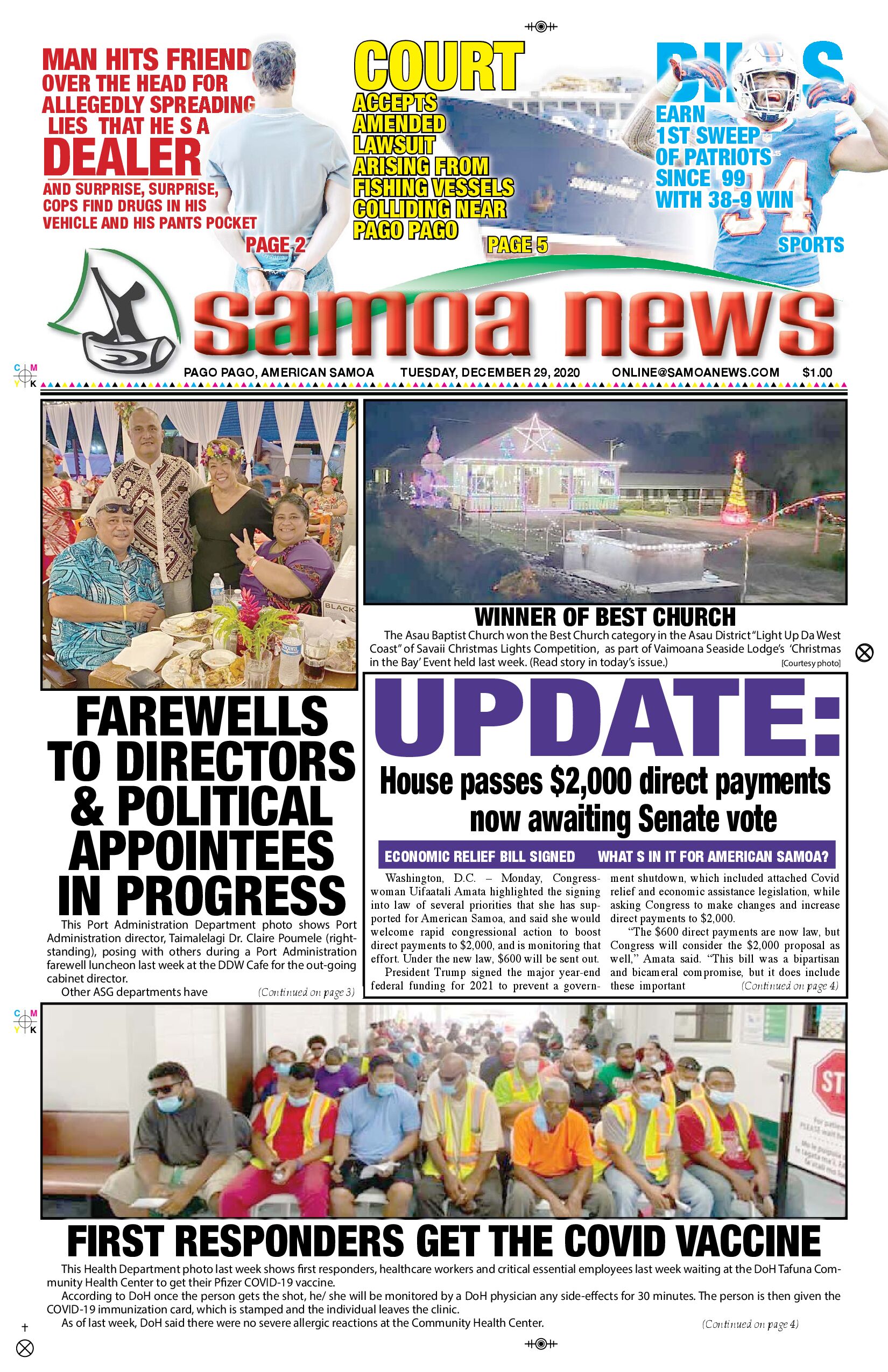 SN News Tuesday, Dec. 29, 2020