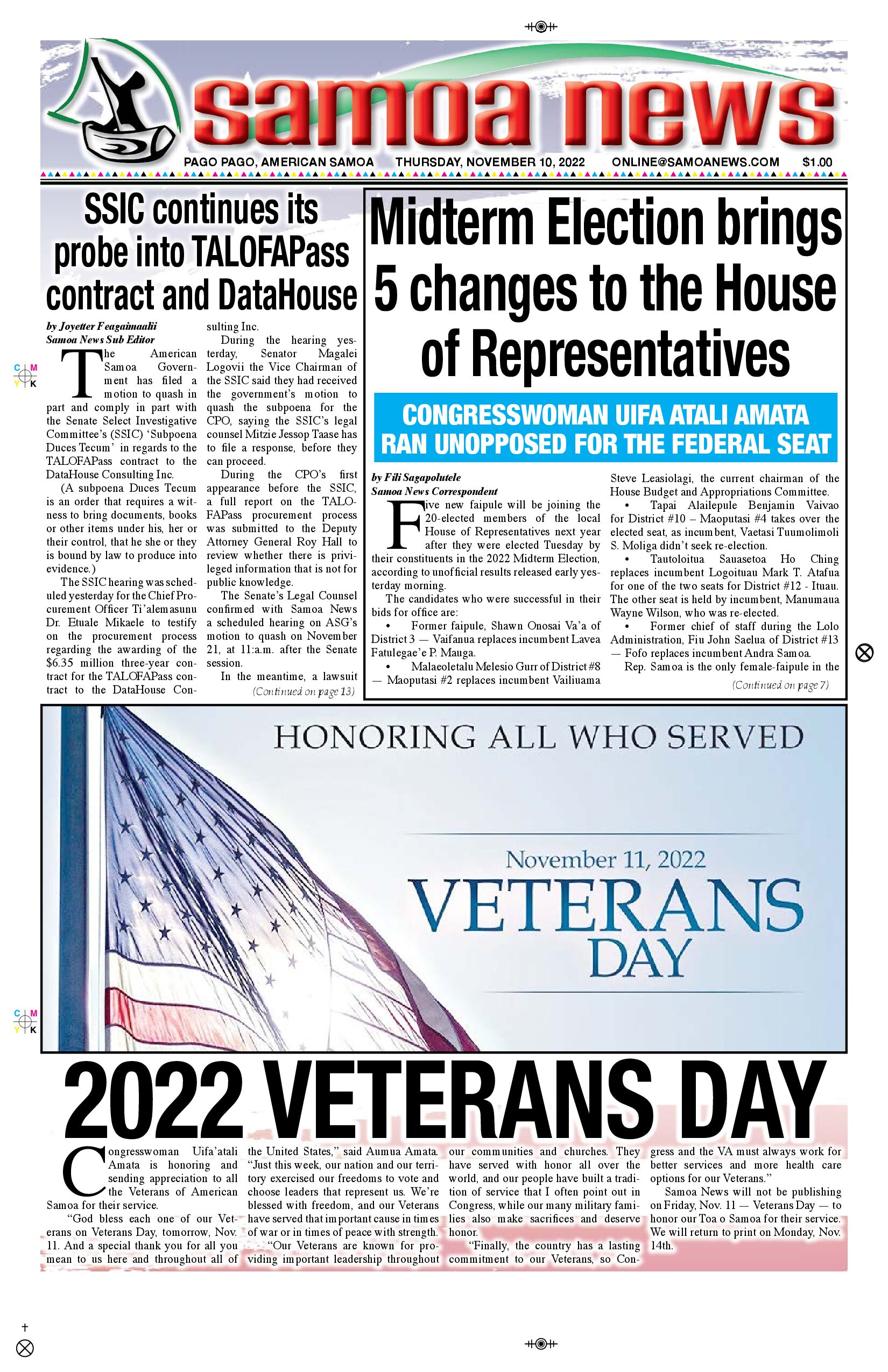 SN News Thursday, November 10, 2022