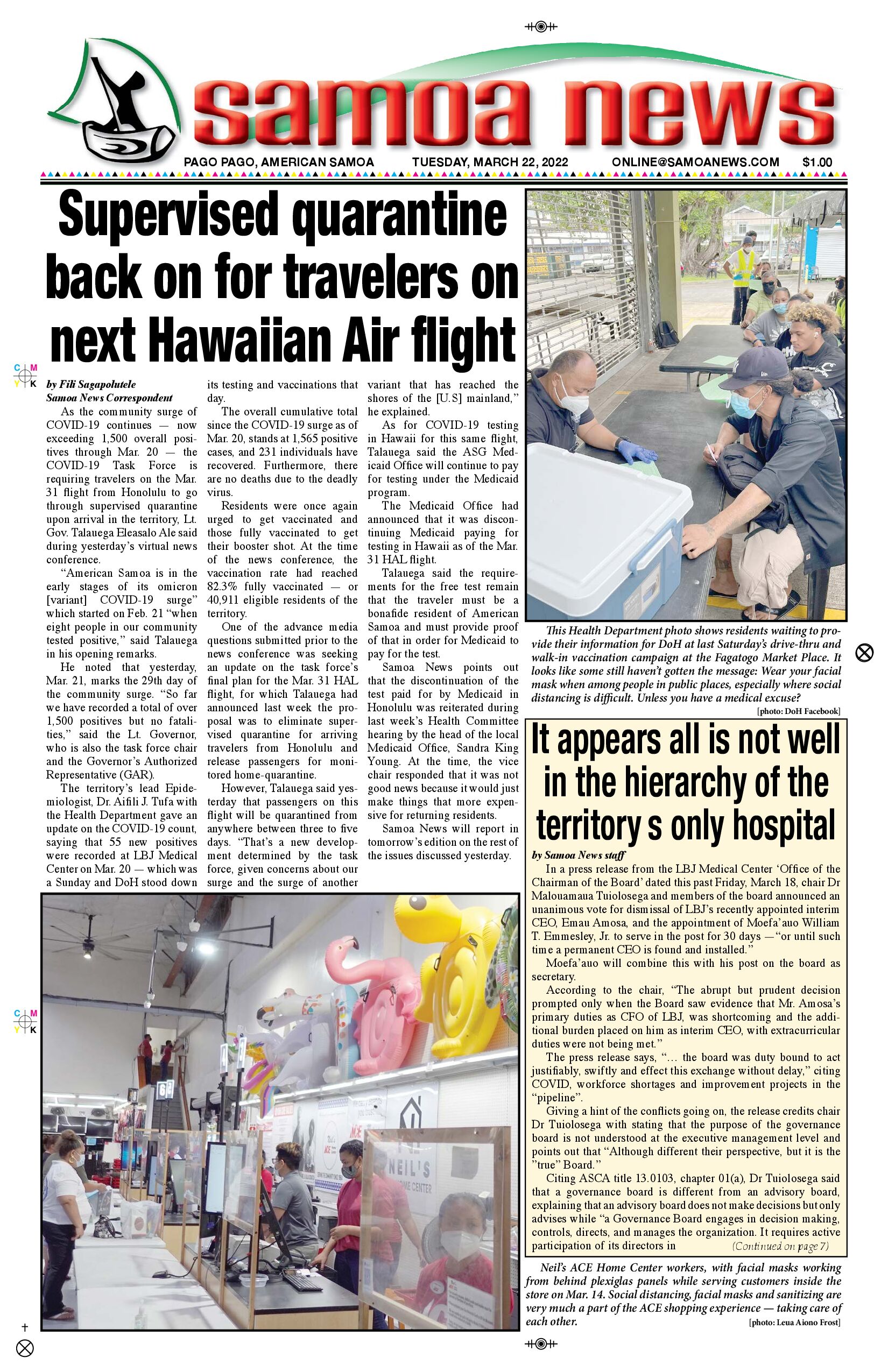 SN News Tuesday, March 22, 2022