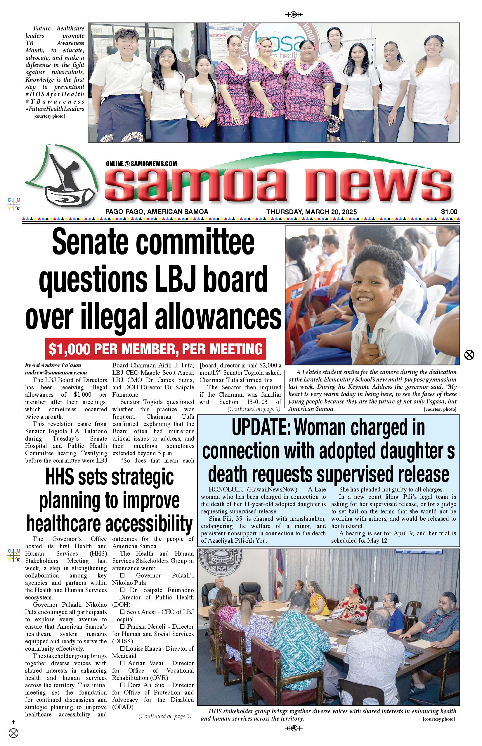 SN News Thursday, March 20, 2025