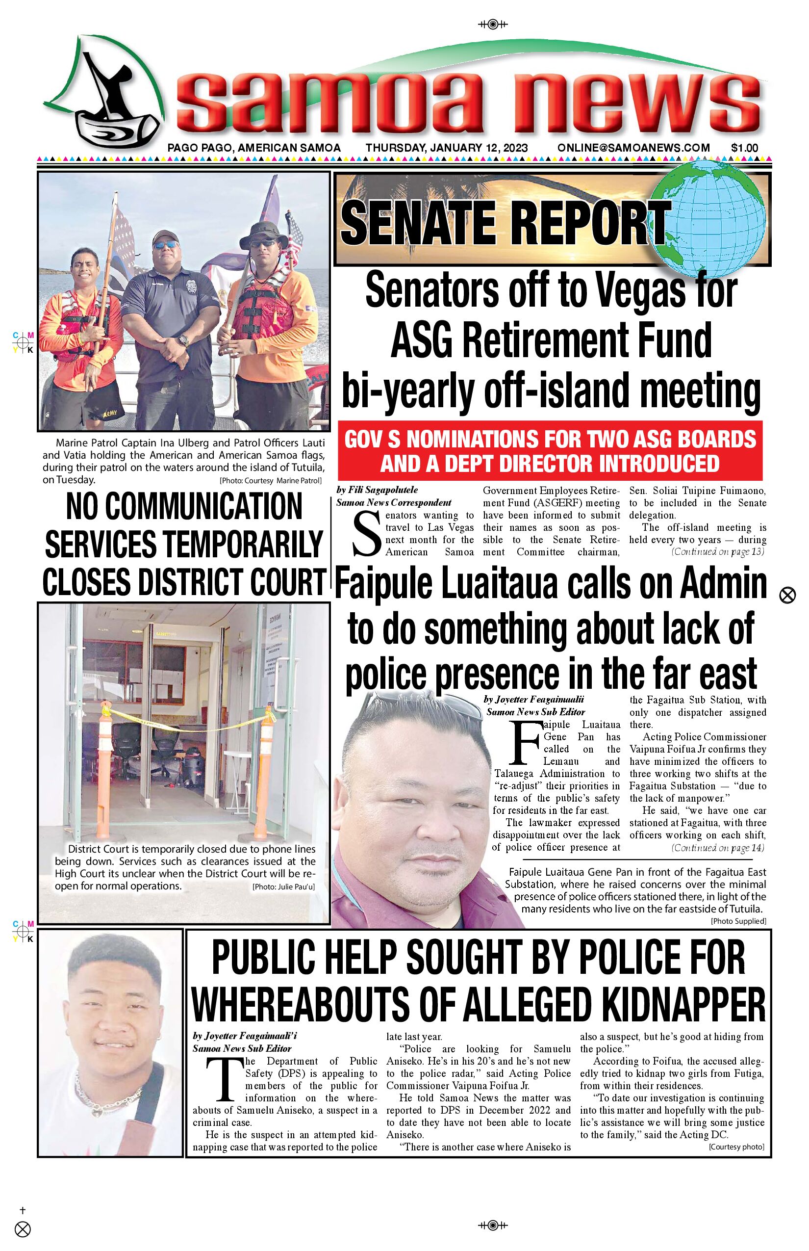 SN News Thursday, January 12, 2023