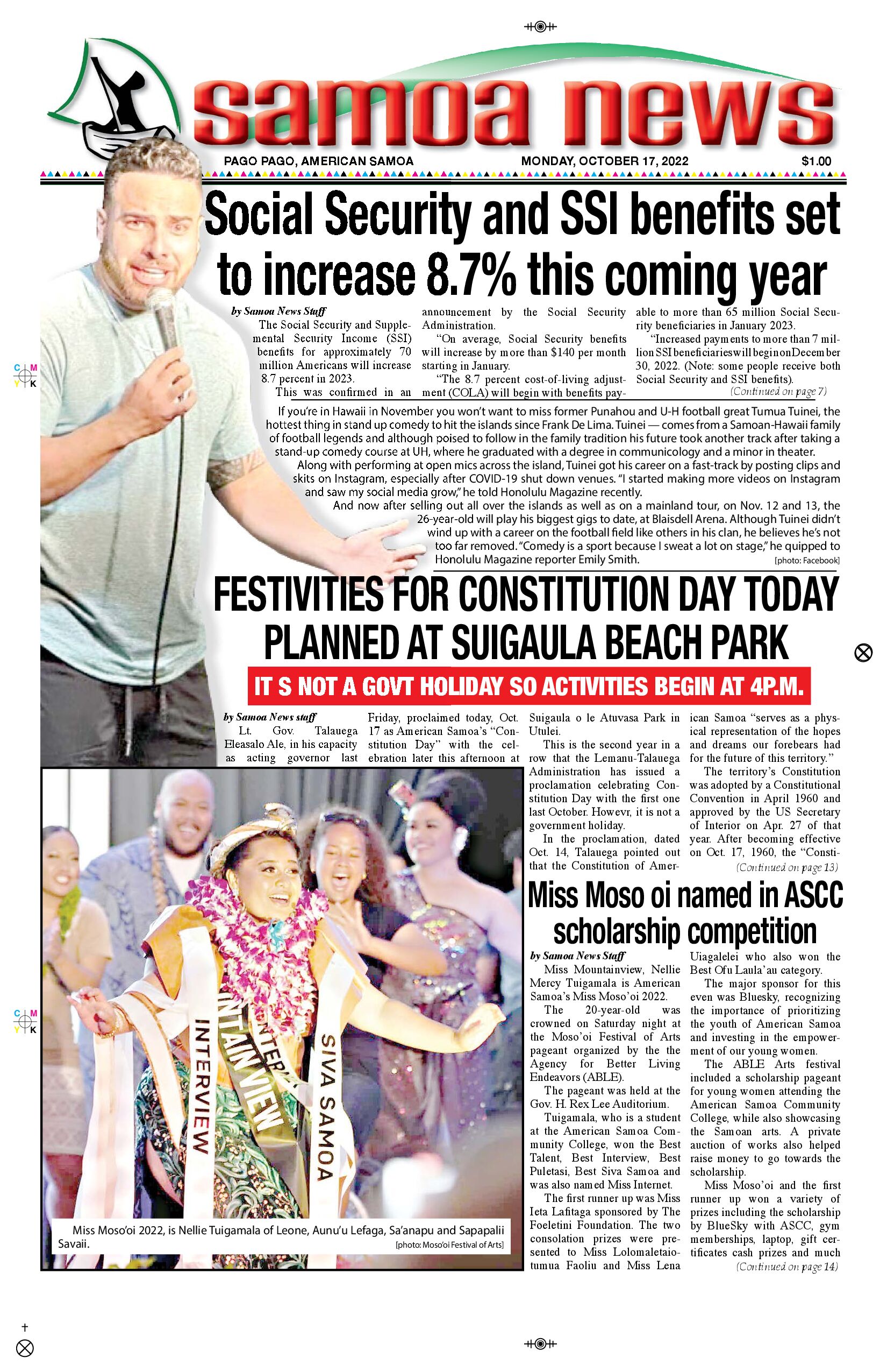 SN News Monday, October 17,  2022