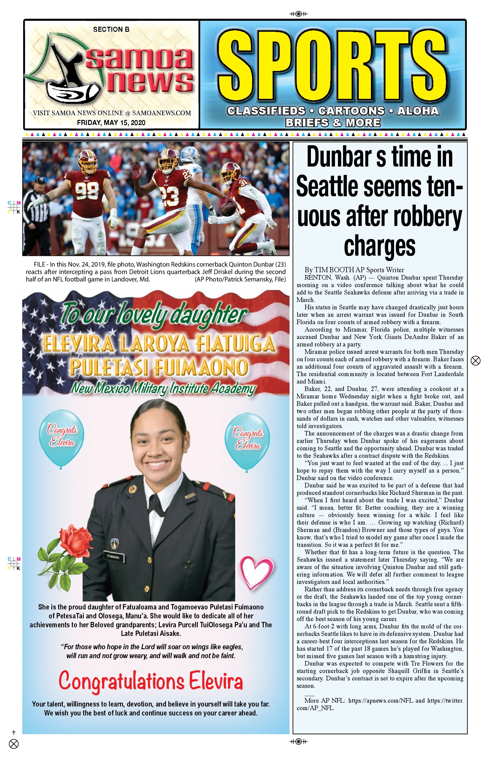 SN Sports Friday, May 15, 2020