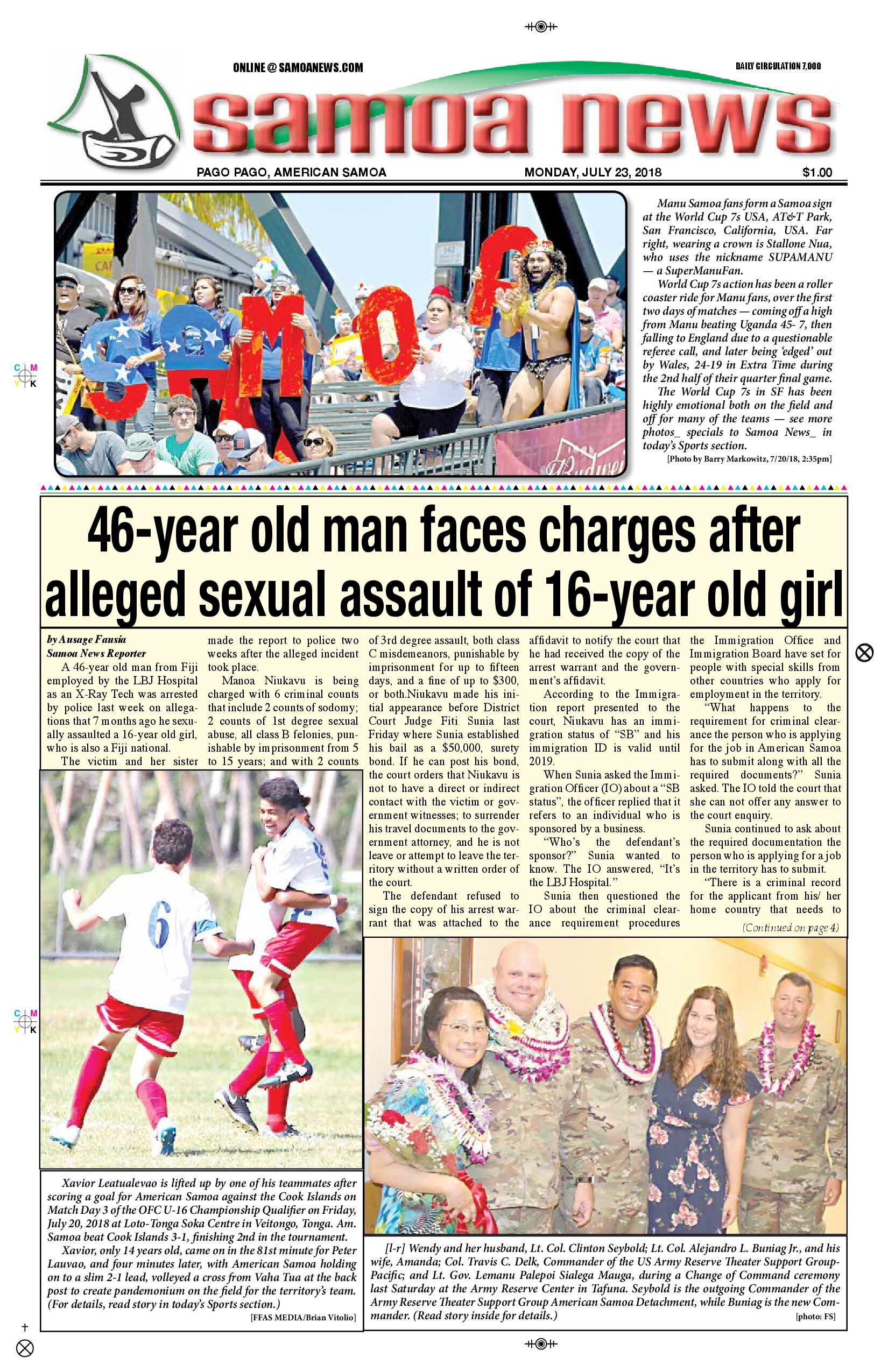 SN News Monday, July 23, 2018