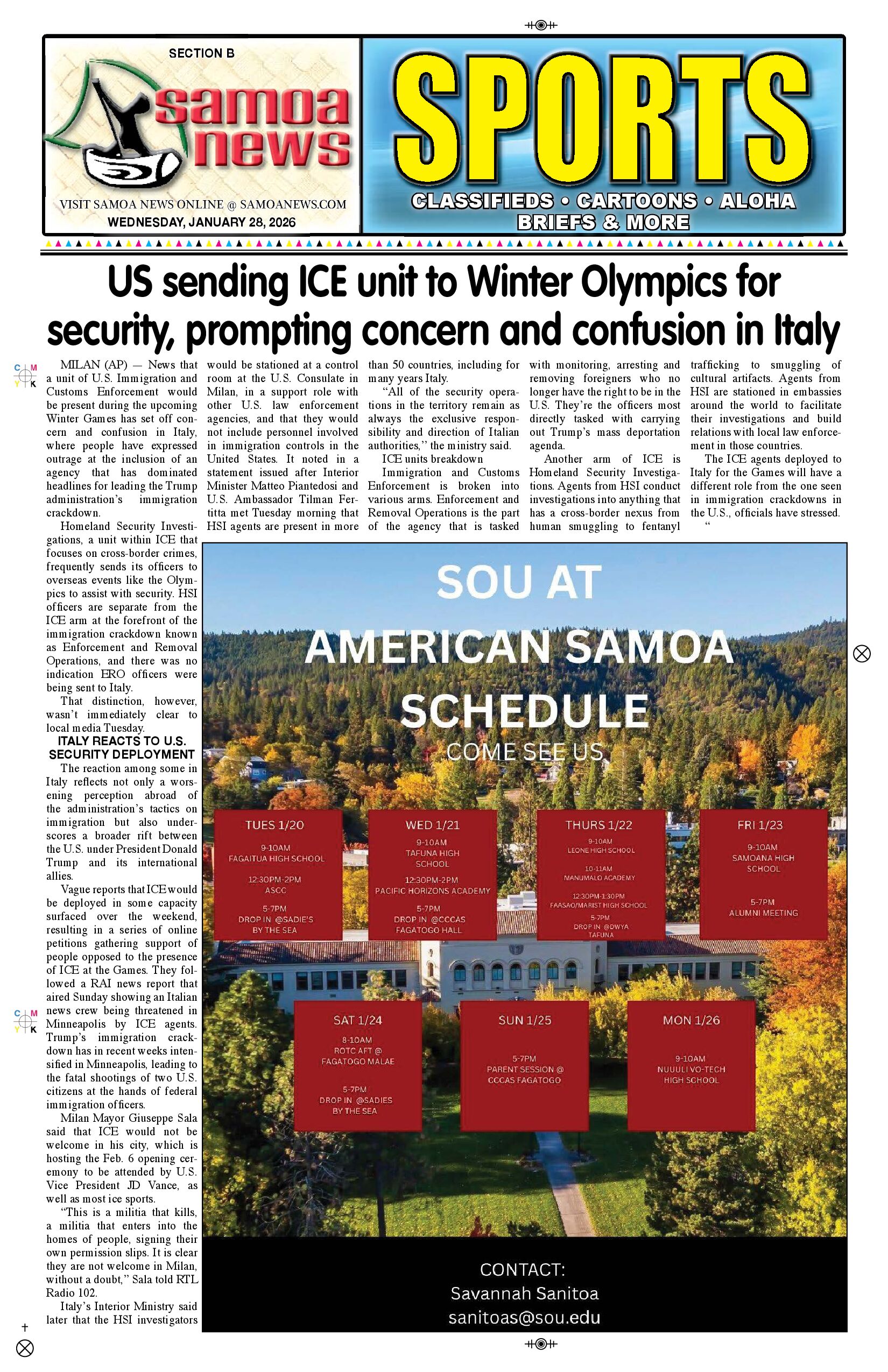 SN Sports Wednesday, January 28, 2026