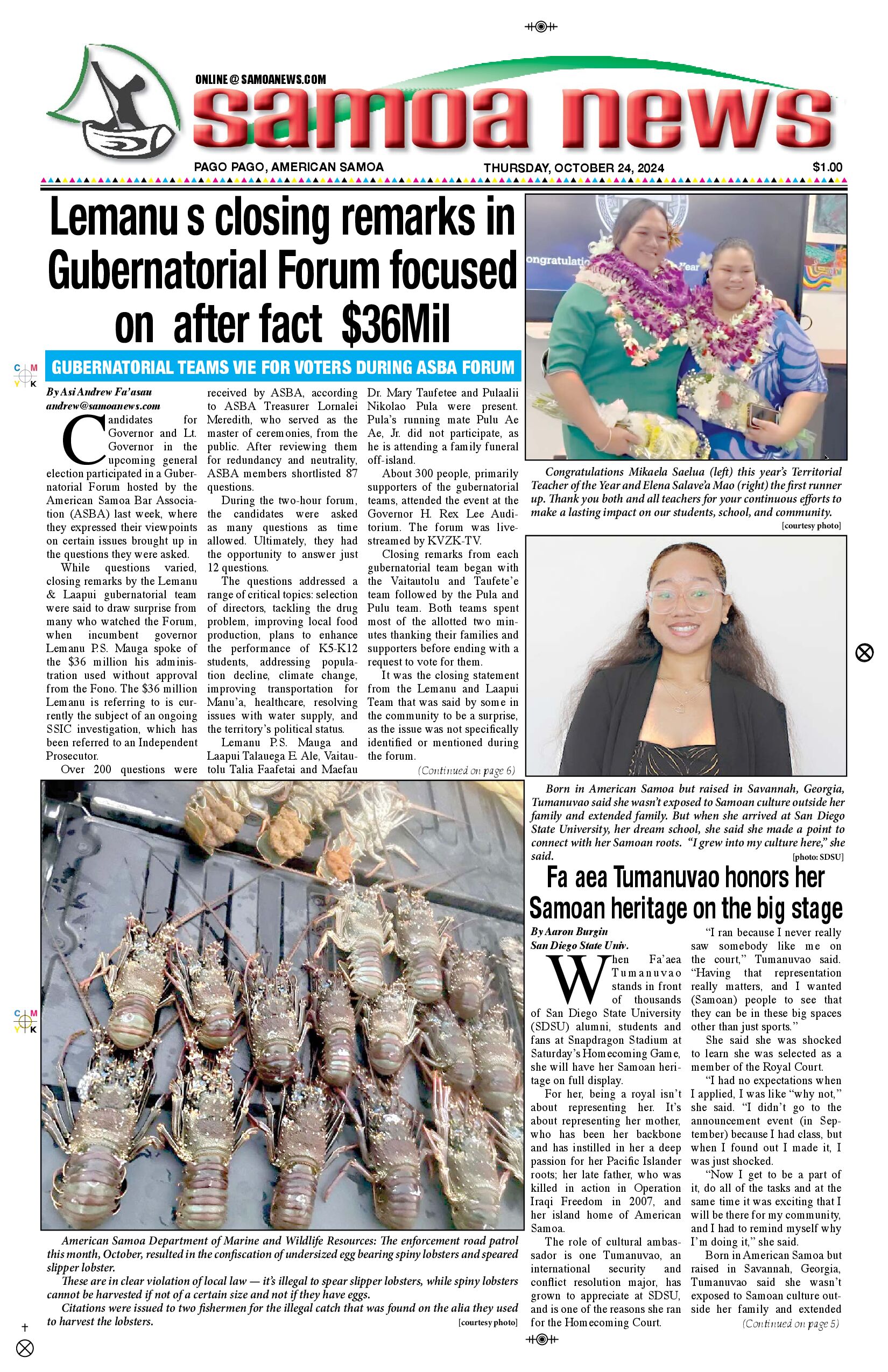 SN News Thursday, October 24, 2024