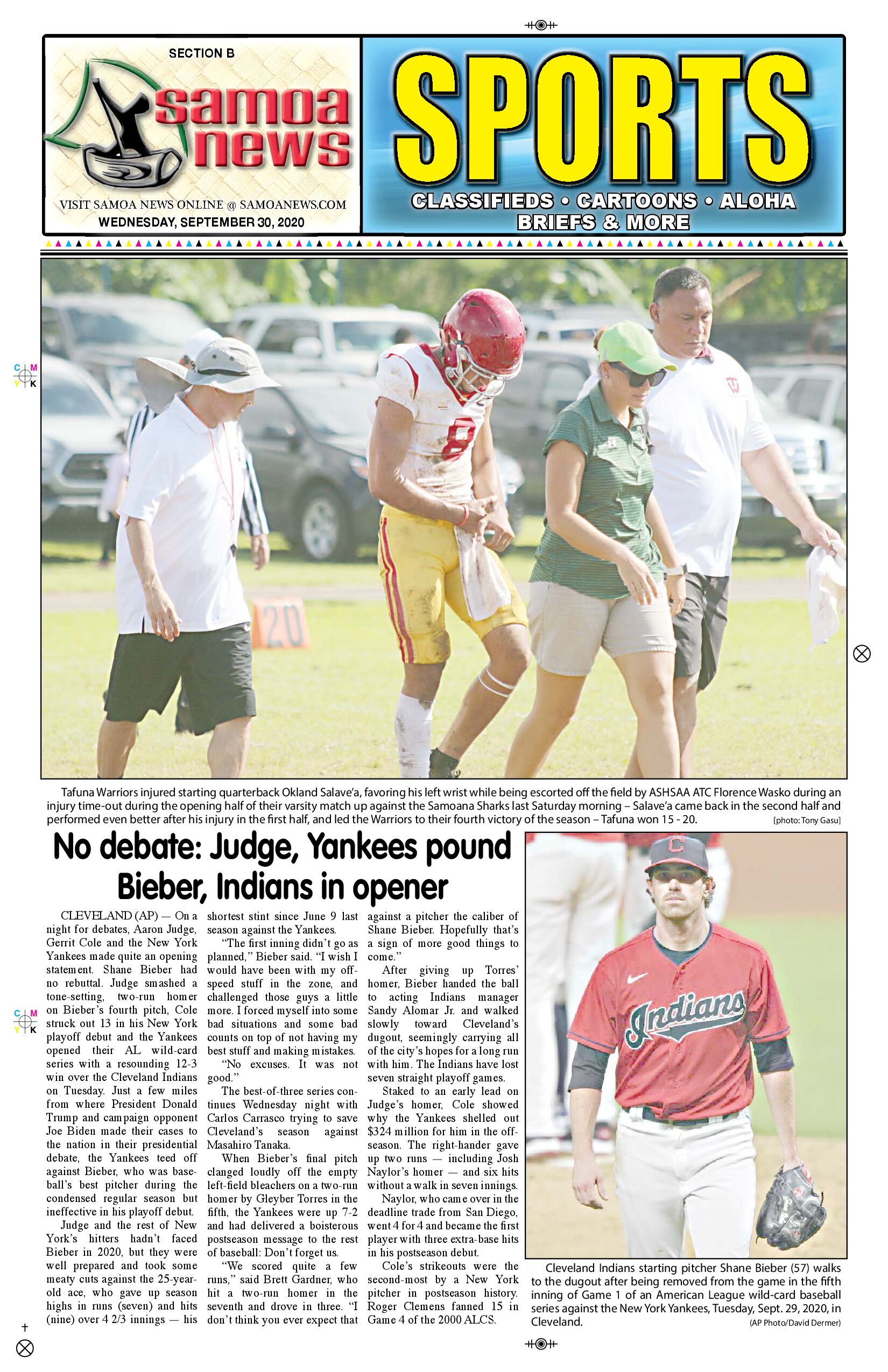 SN Sports Wednesday, Sept 30, 2020