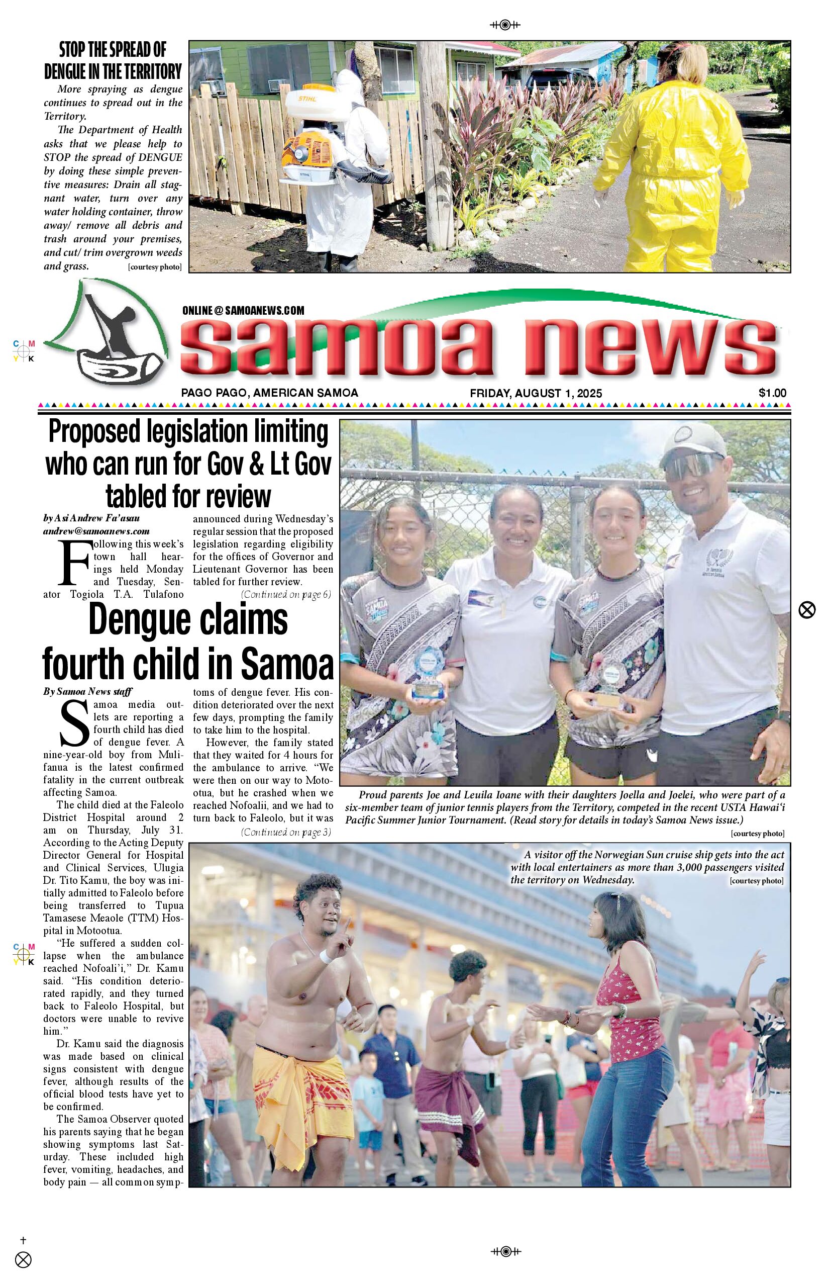 SN News Friday, August 01, 2025