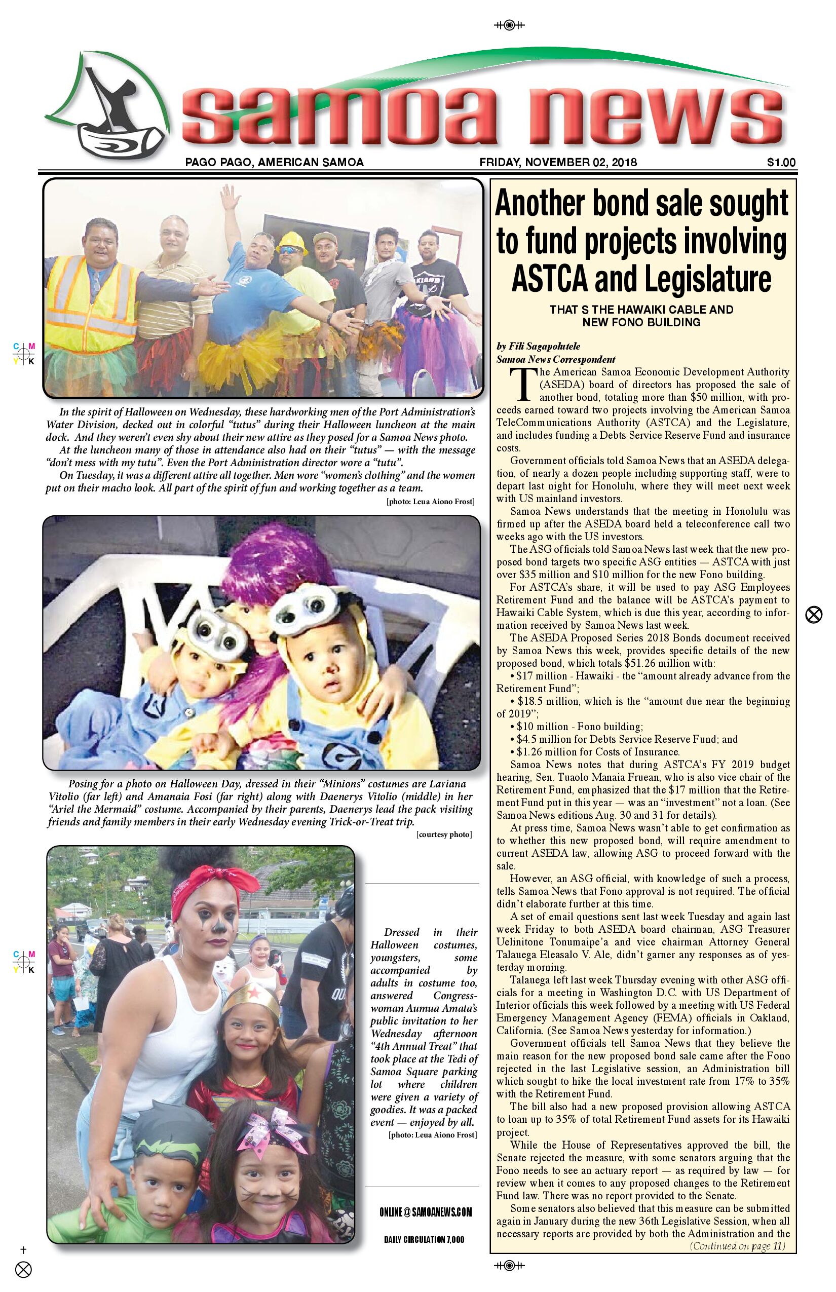 SN News Friday, November 2, 2018