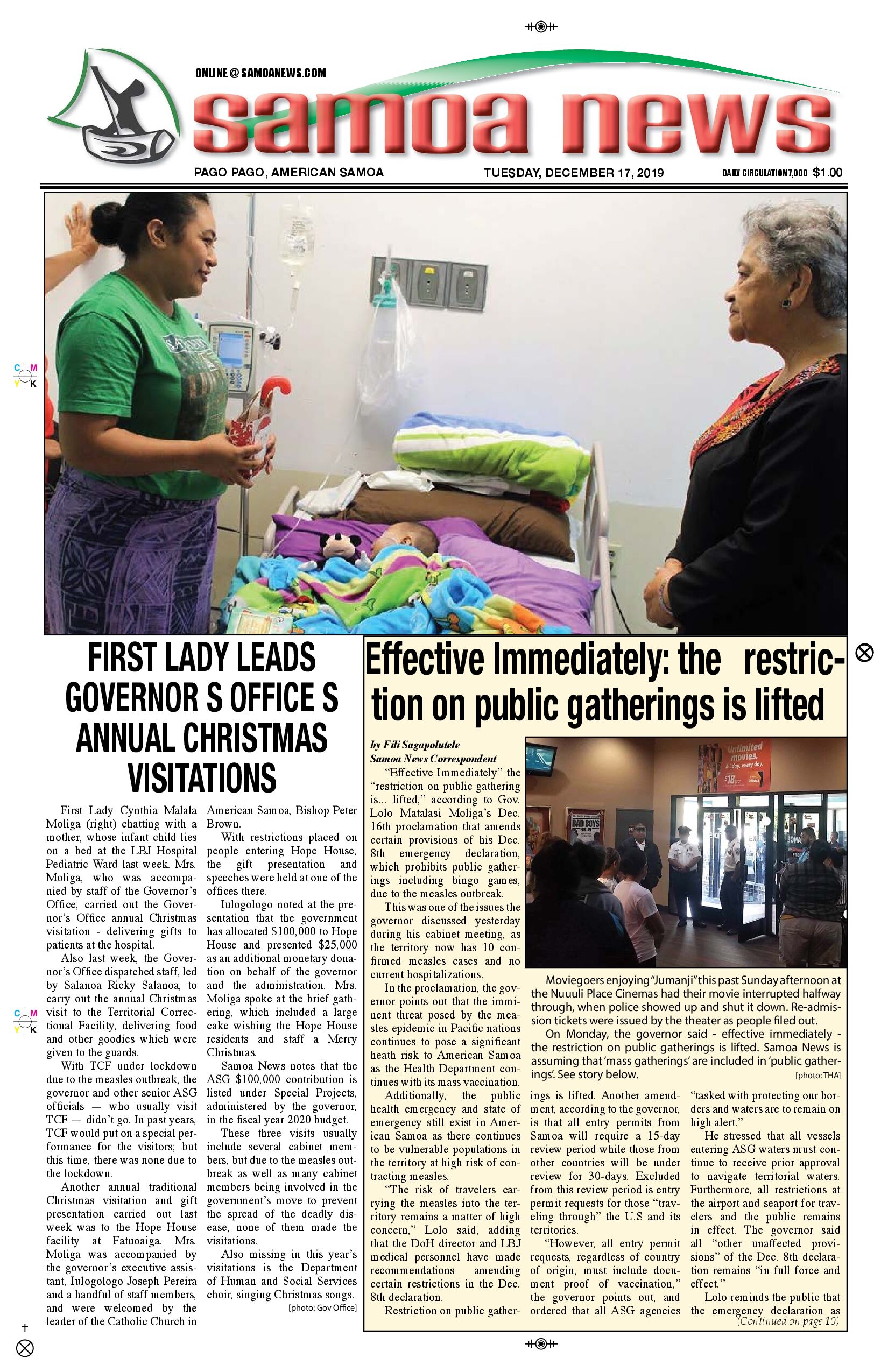 SN News Tuesday, December 17, 2019