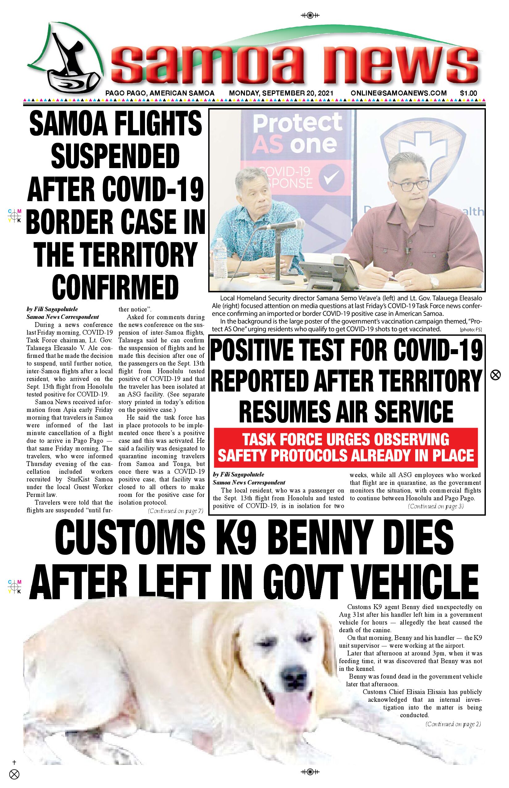 SN News Monday September 20, 2021