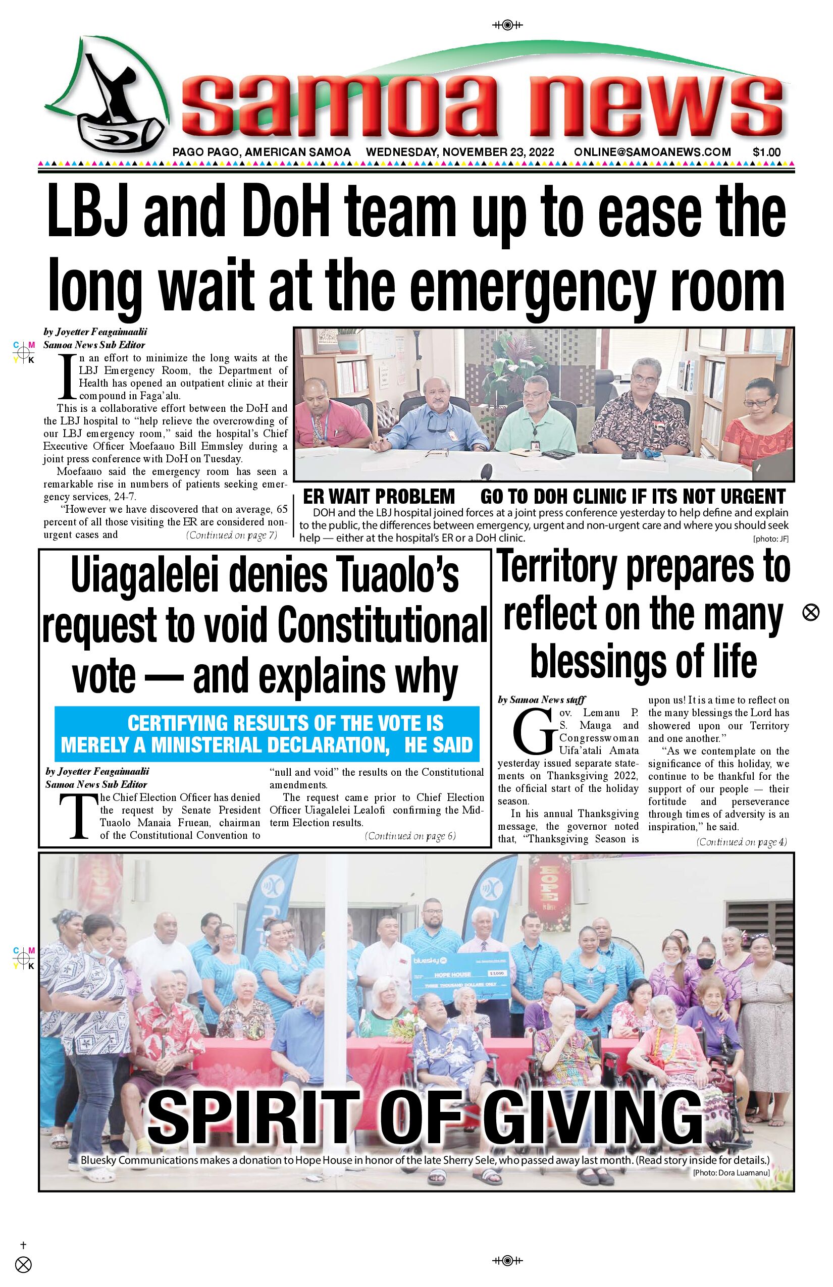 SN News Wednesday, November 23, 2022