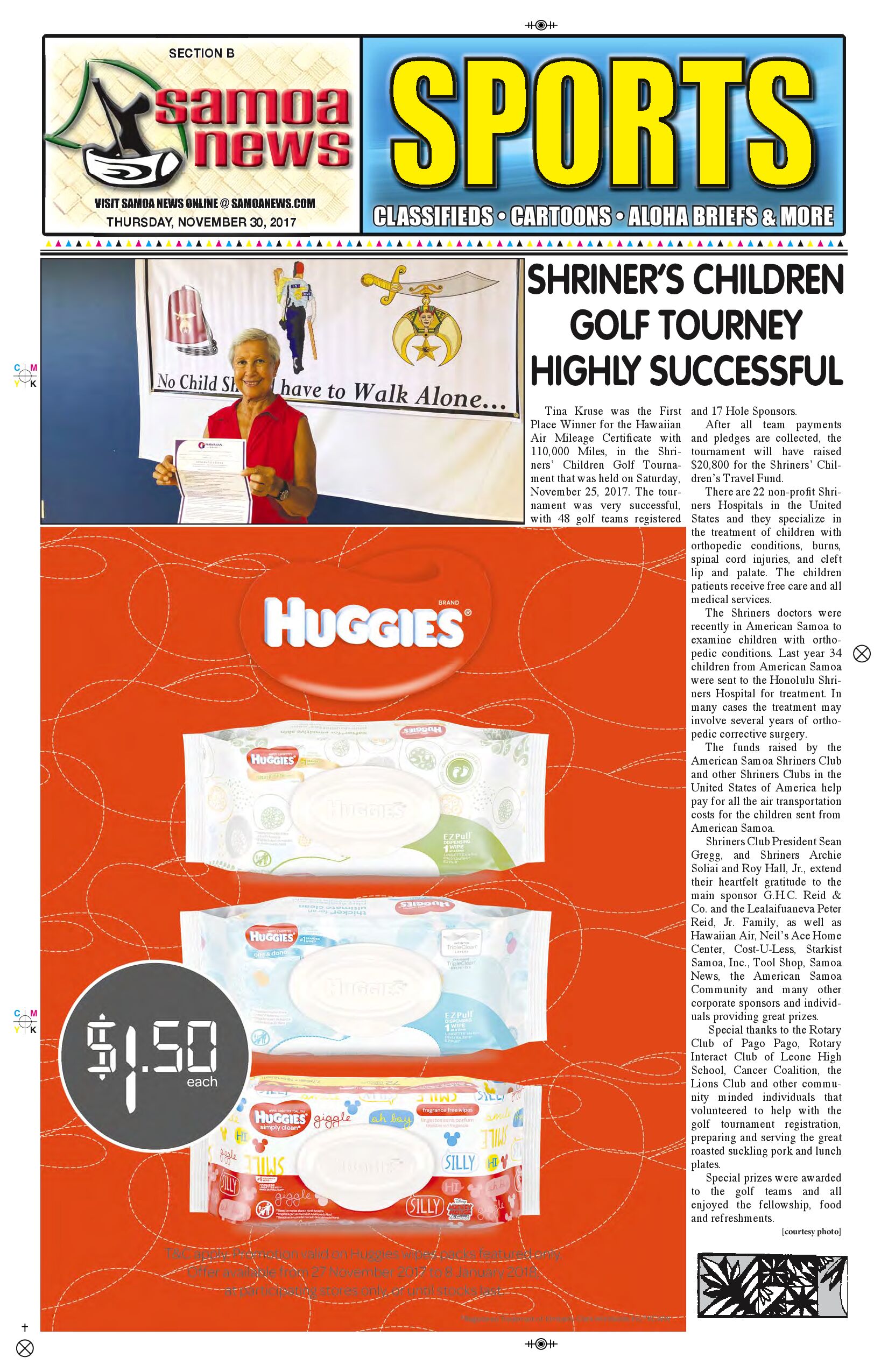 SN Sports Thursday, Nov. 30, 2017