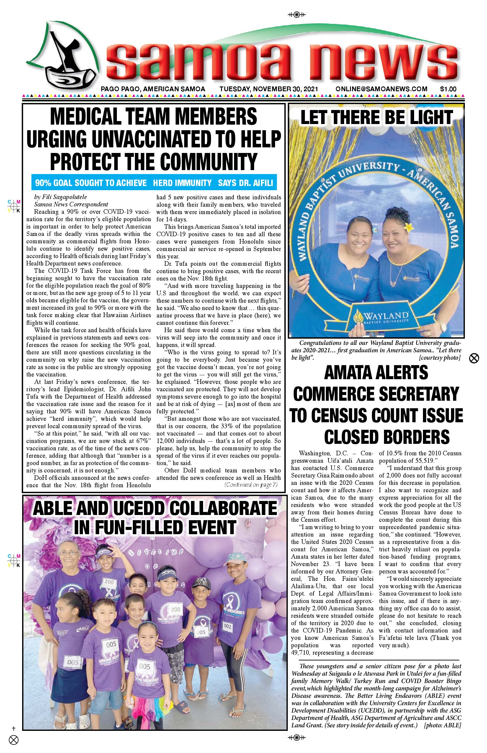 SN News Tuesday, November 30,  2021