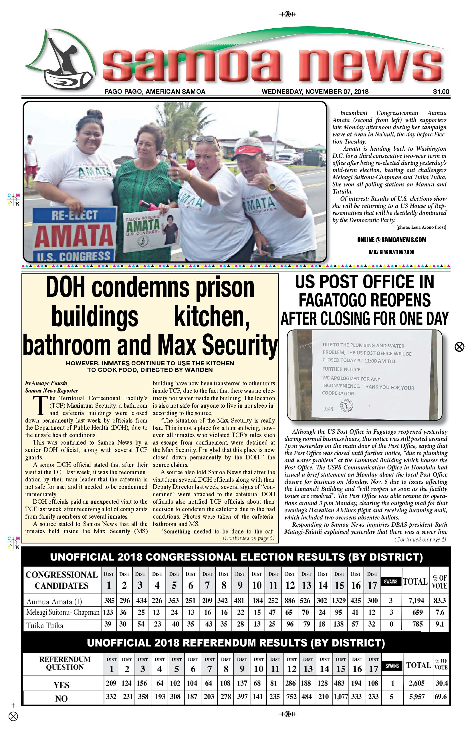 SN News Wednesday, November 7, 2018