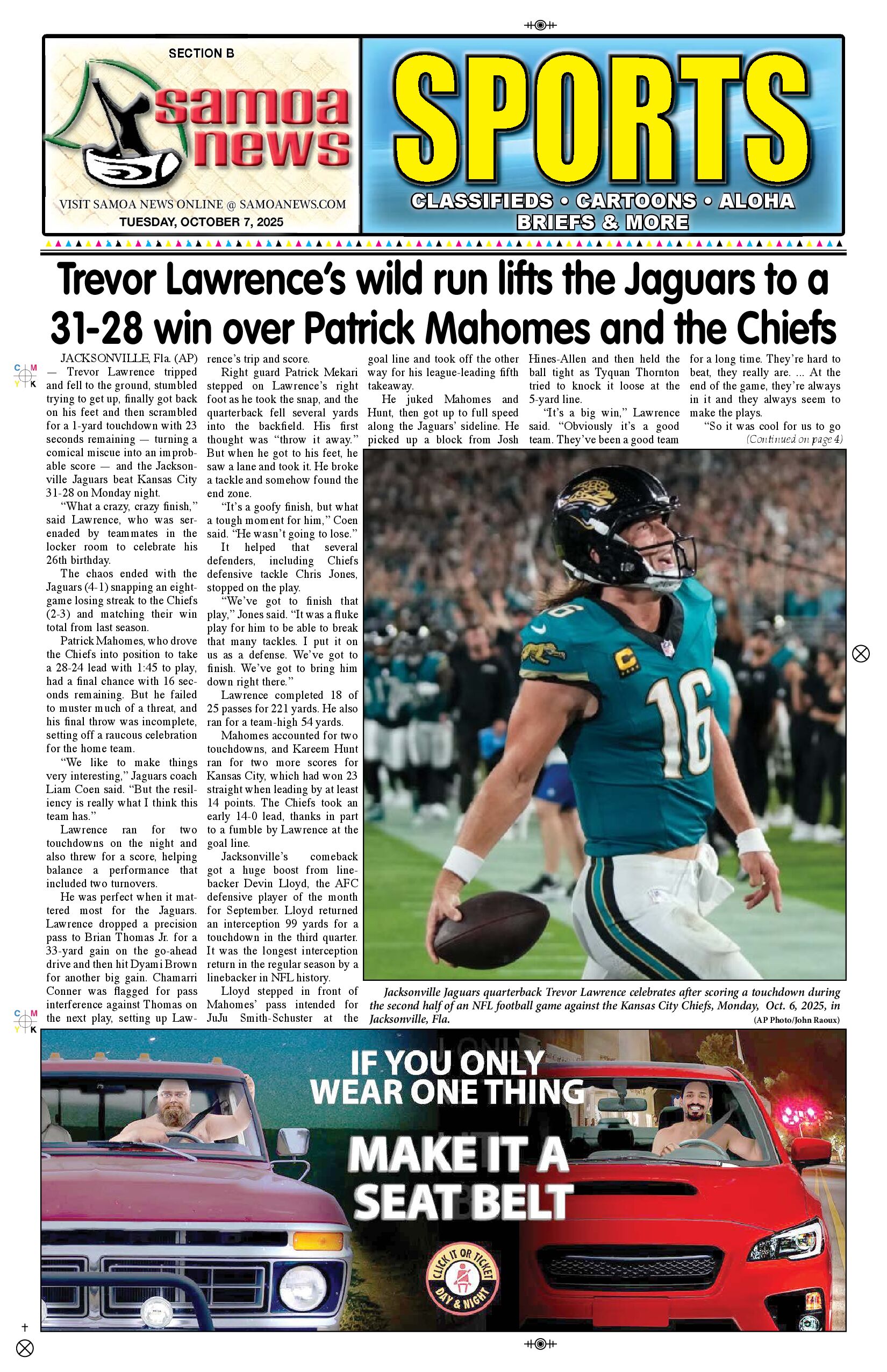 SN Sports Tuesday, October 07, 2025