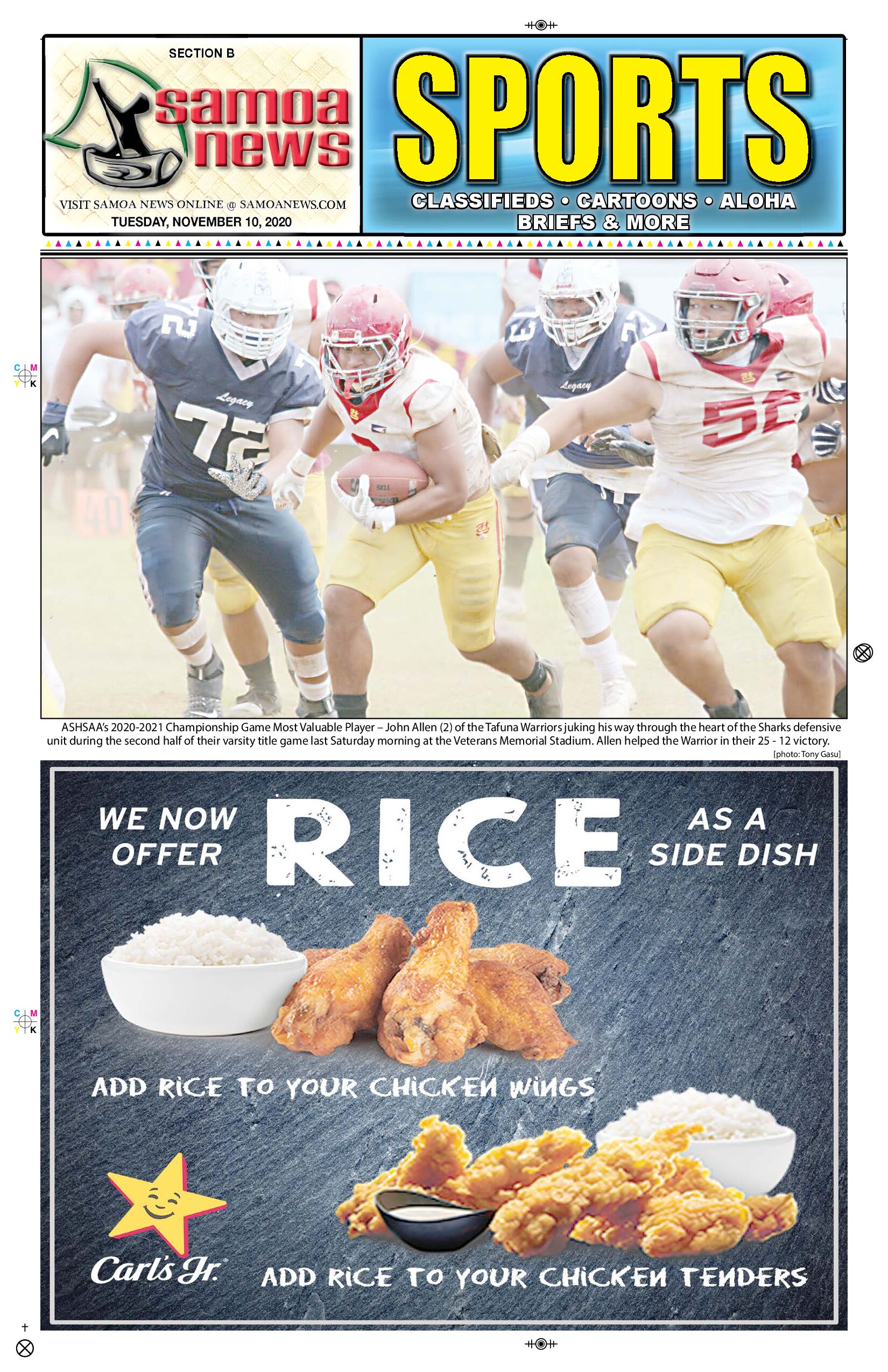 SN Sports Tuesday, Nov. 10, 2020