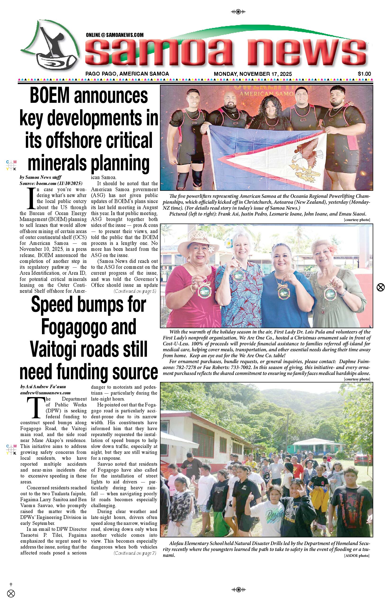 SN News Monday, November 17, 2025