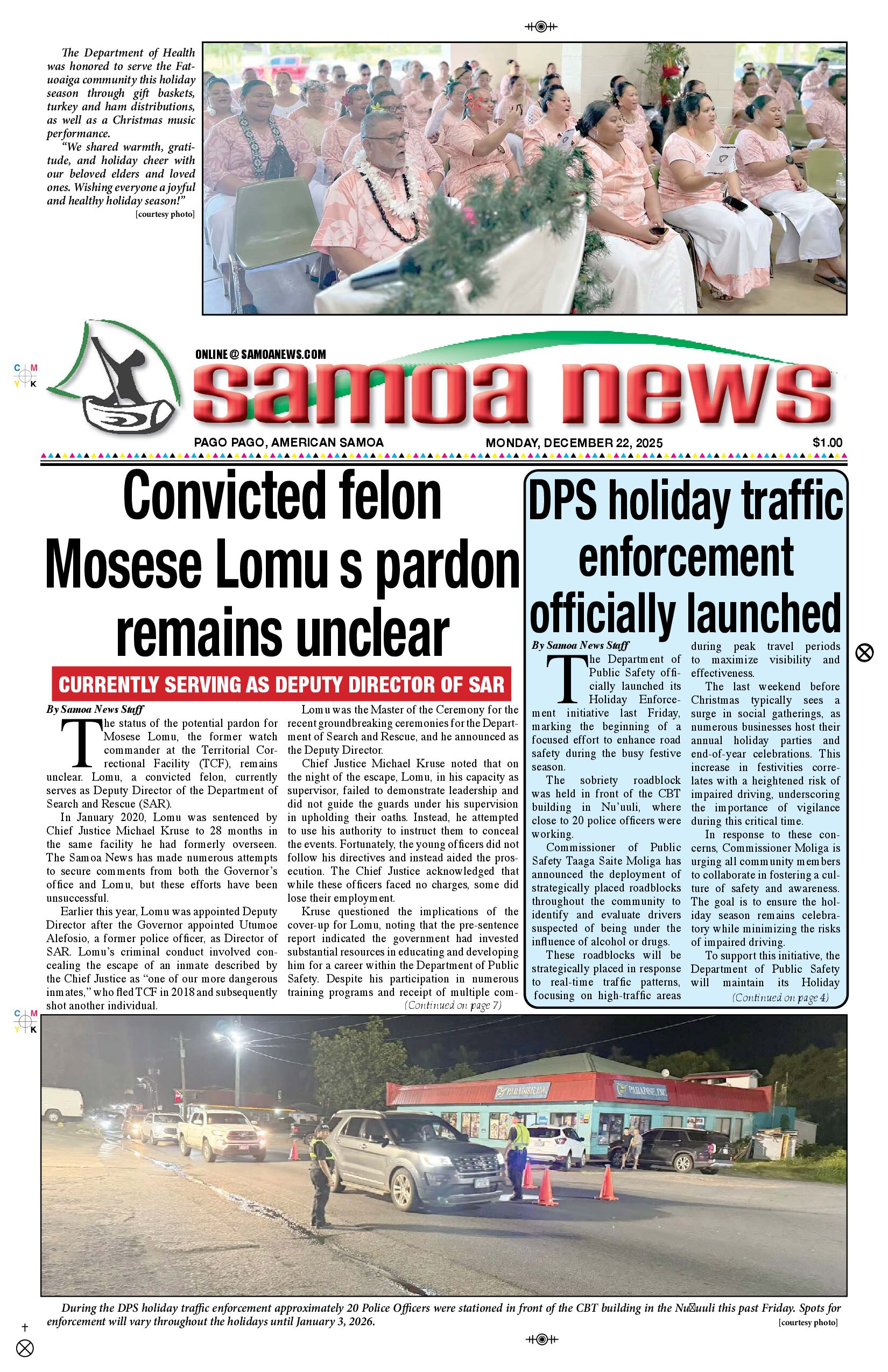 SN News Monday, December 22, 2025