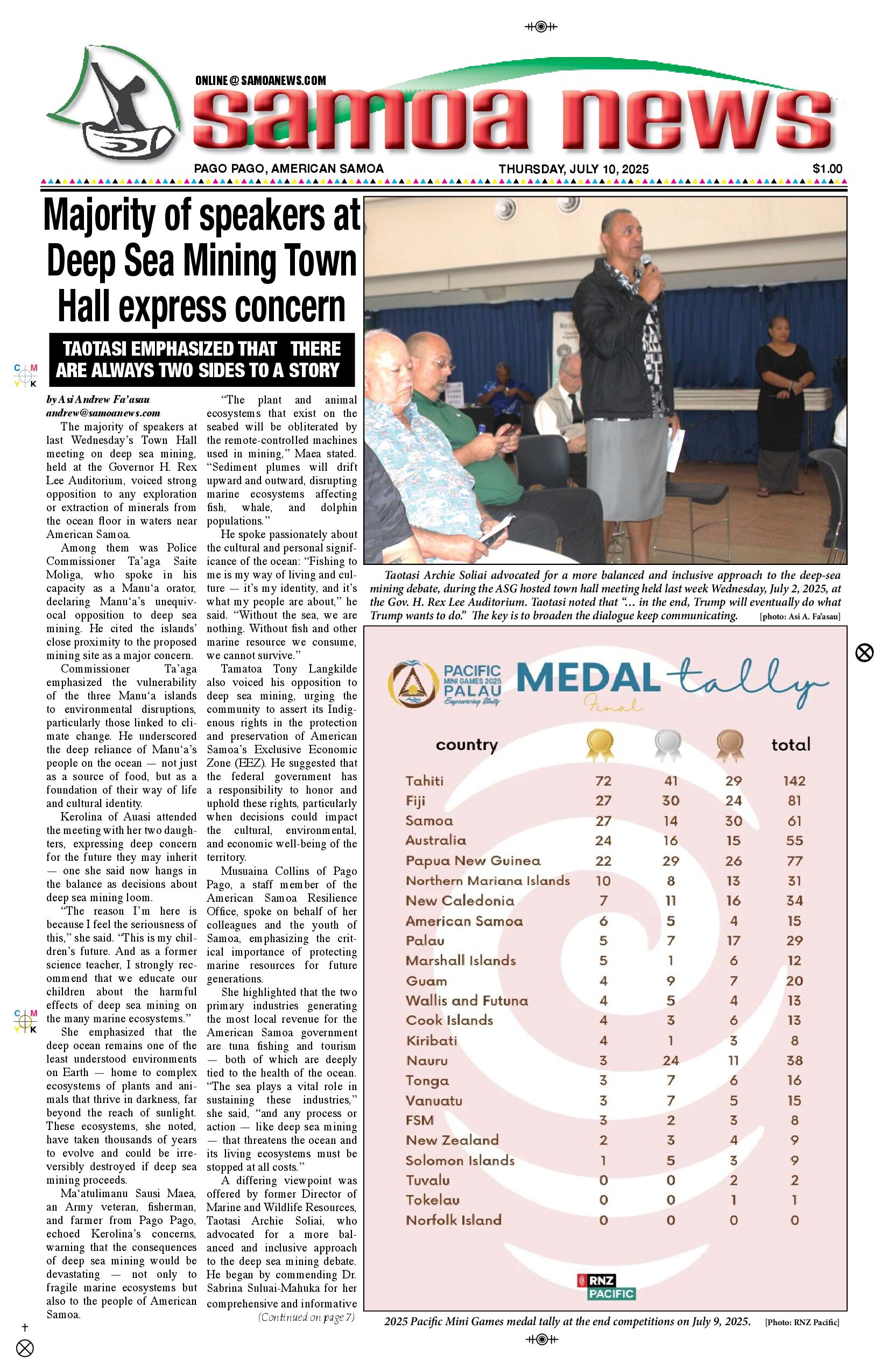 SN News Thursday, July 10, 2025