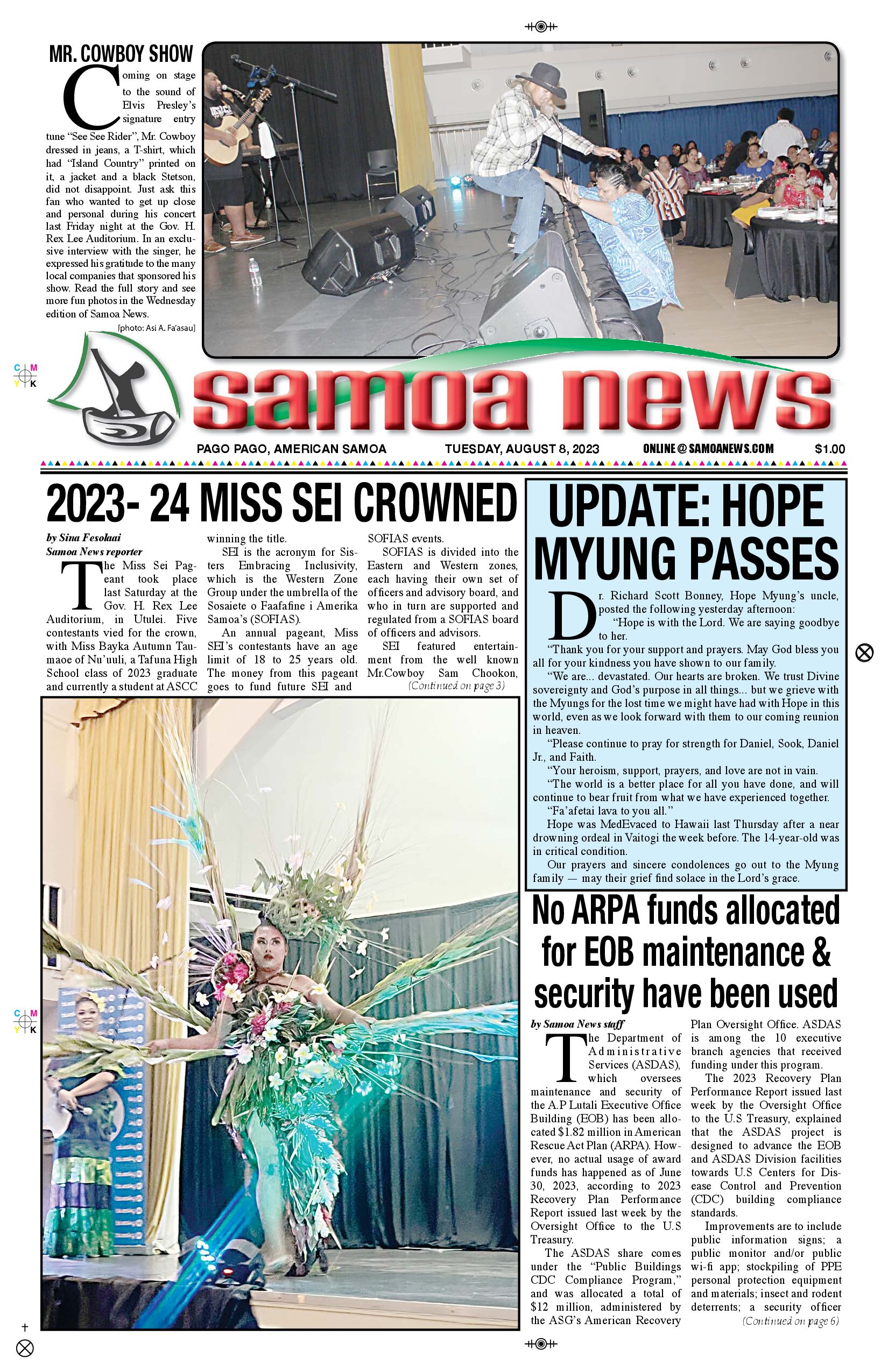 SN News Tuesday, August 08, 2023