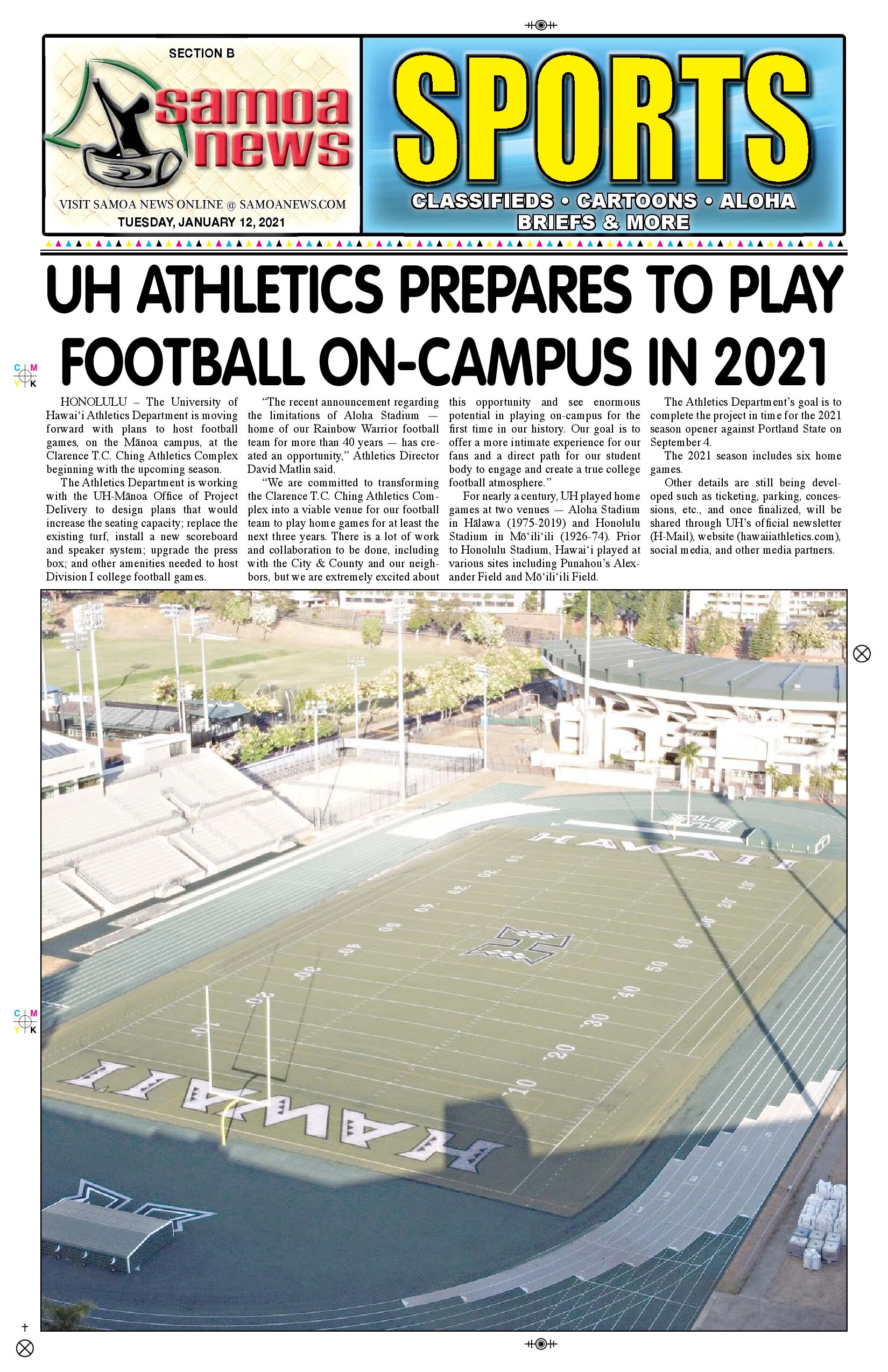 SN Sports Tuesday, Jan. 12, 2021