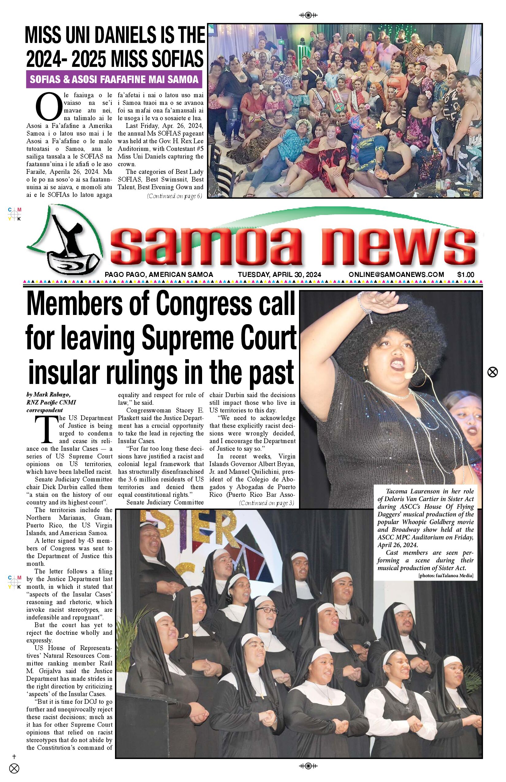 SN News Tuesday, April 30, 2024