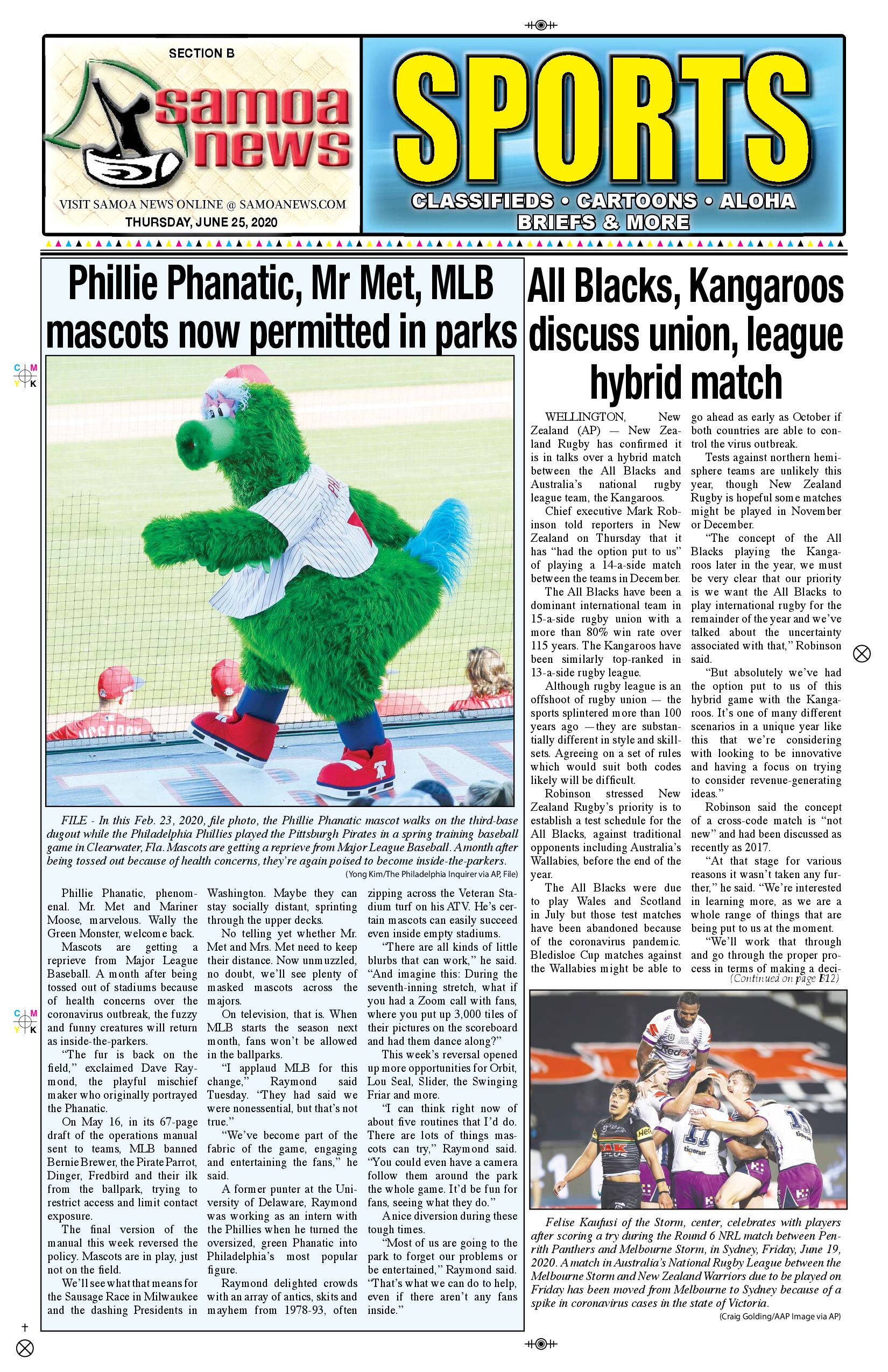 SN Sports Thursday, June 25, 2020