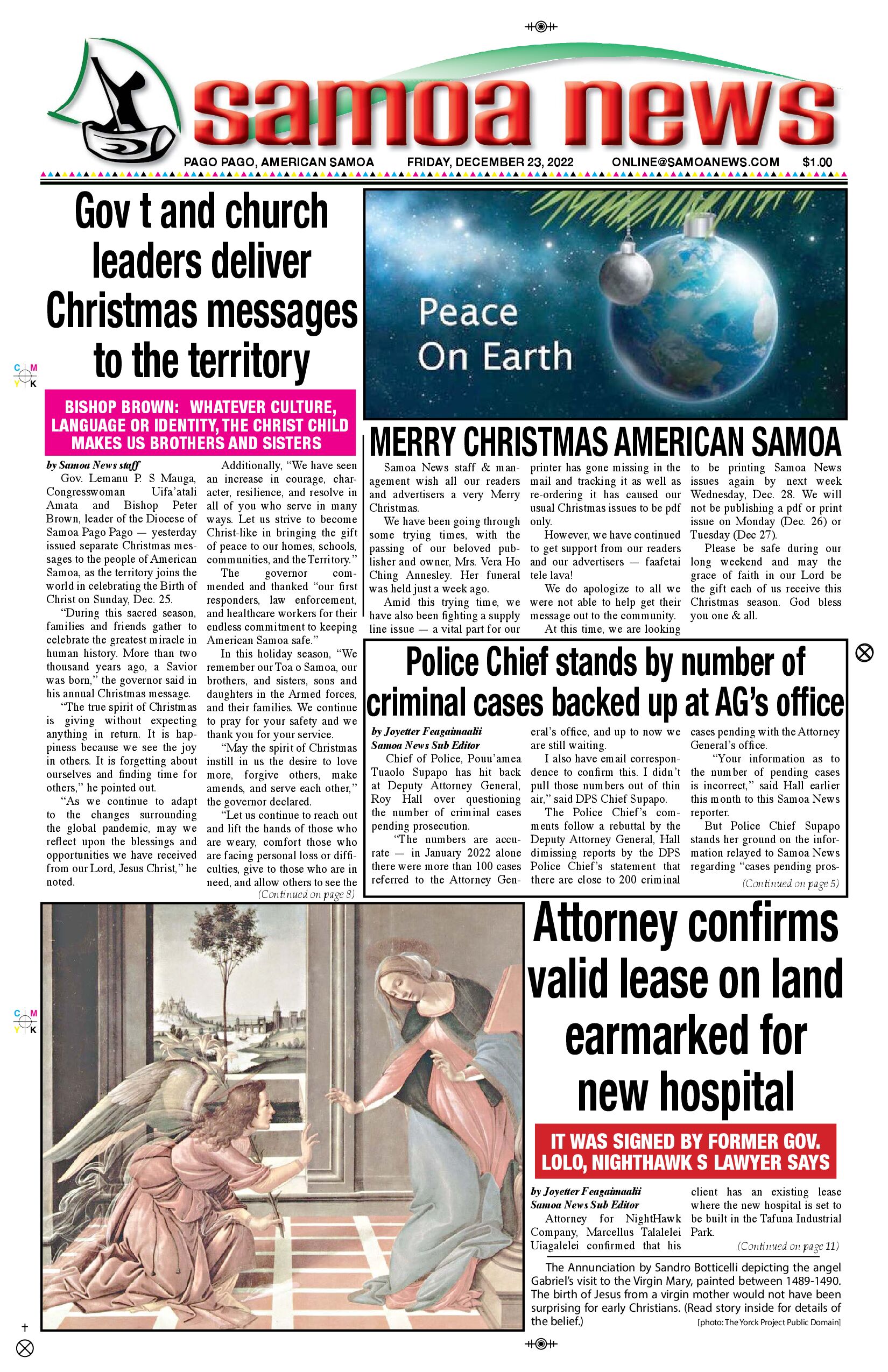 SN News Friday, December 23, 2022