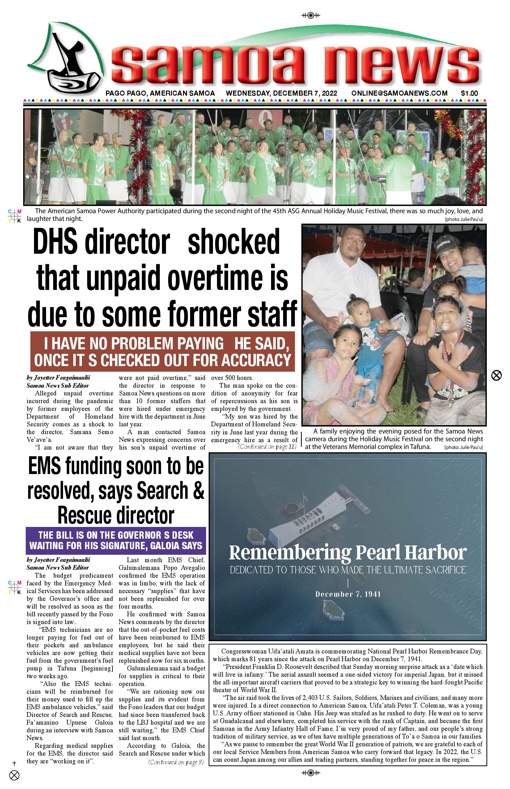 SN News Wednesday, December 07, 2022