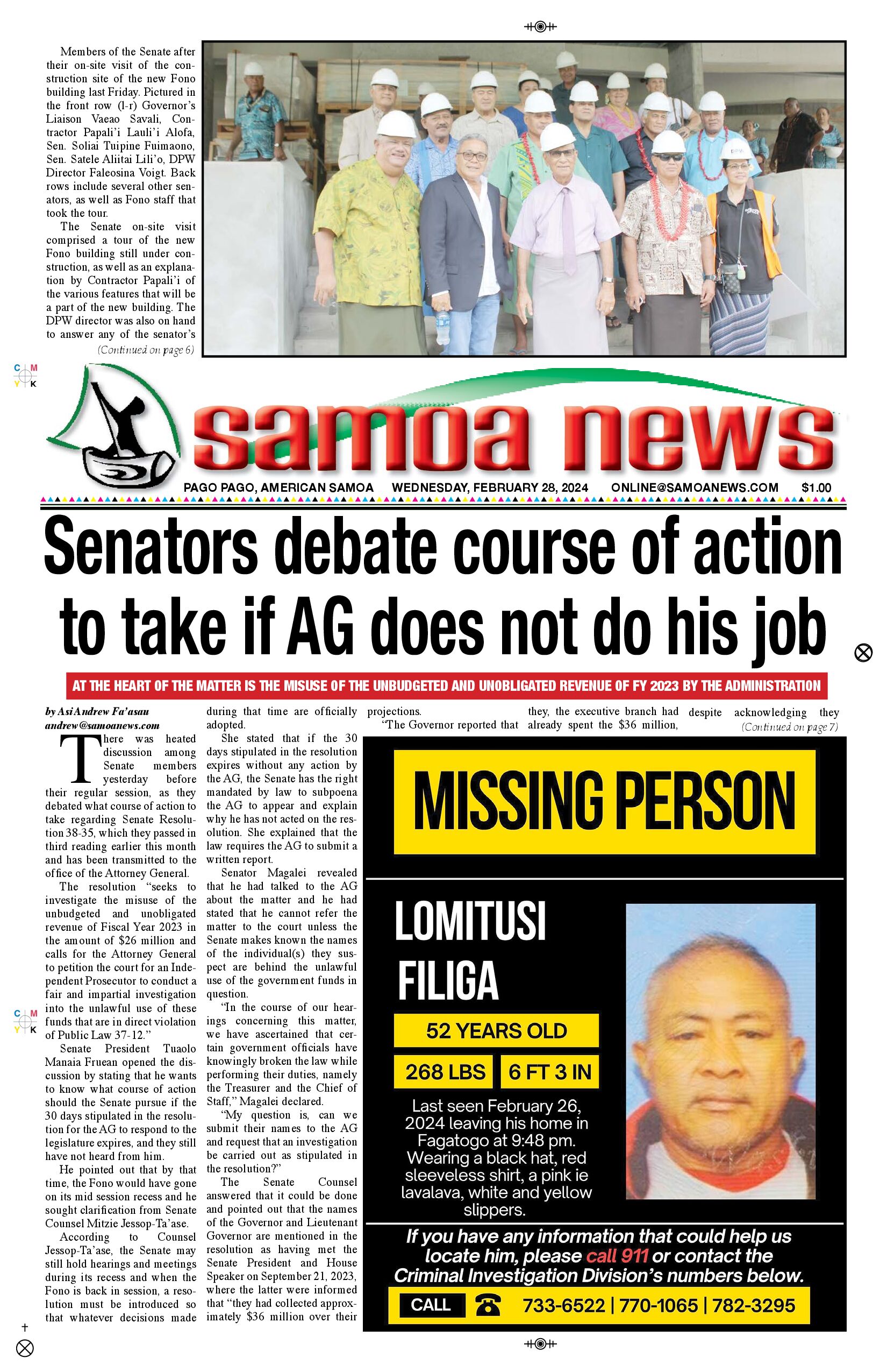 SN News Wednesday, February 28, 2024