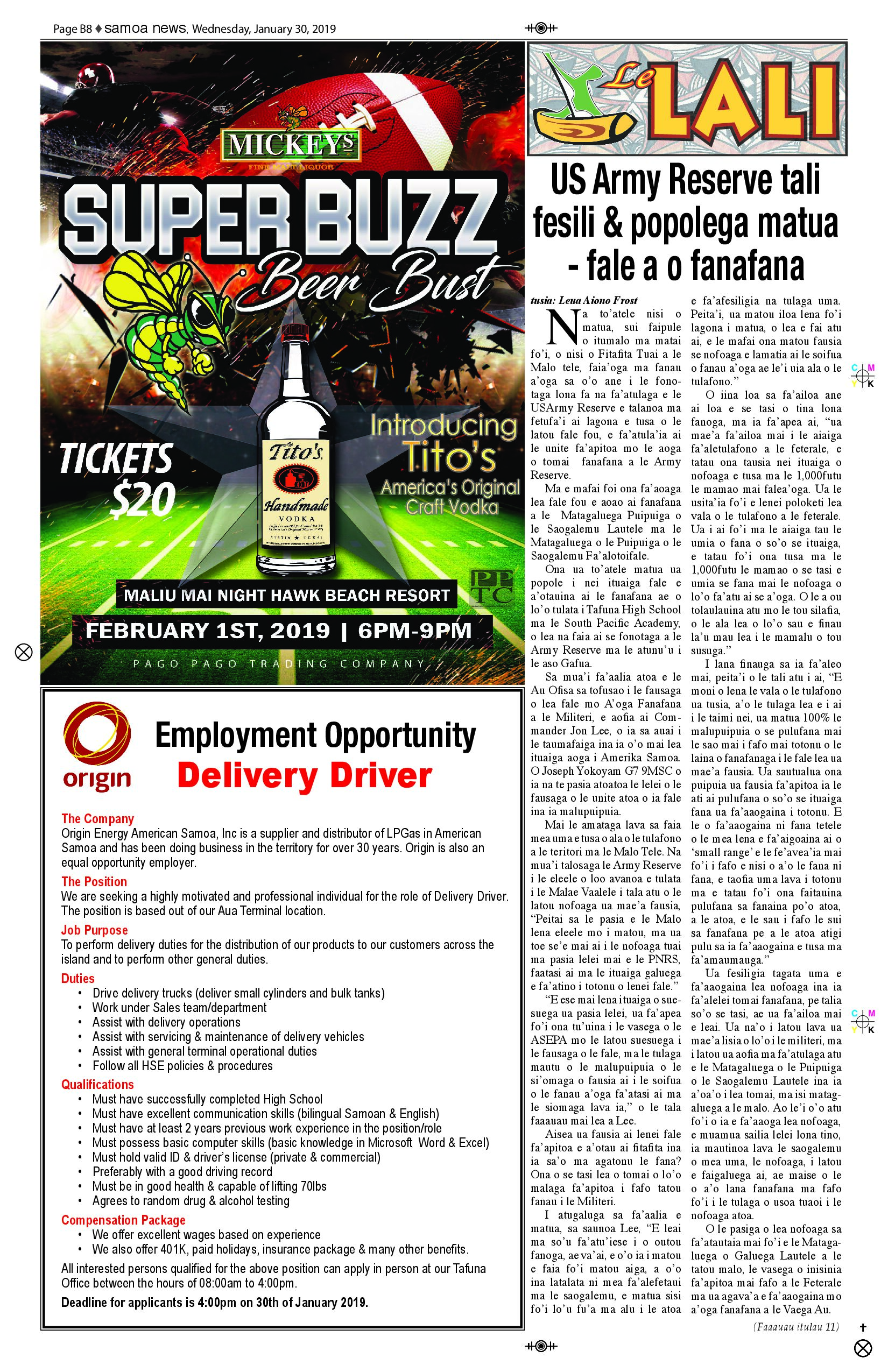 SN Lali Wednesday, January 30, 2019