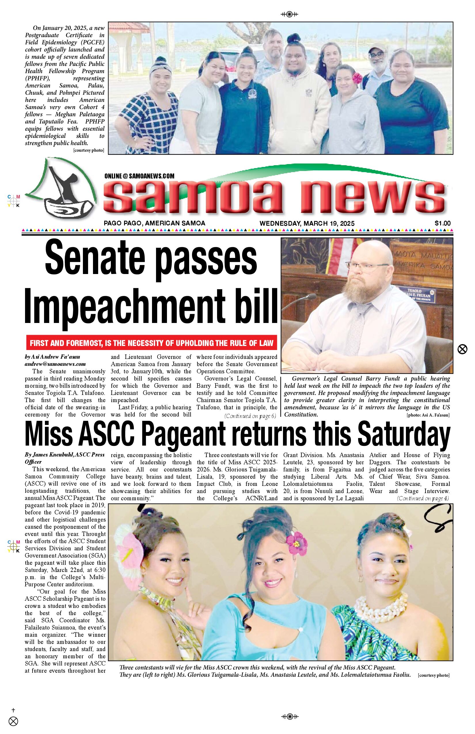 SN News Wednesday, March 19, 2025