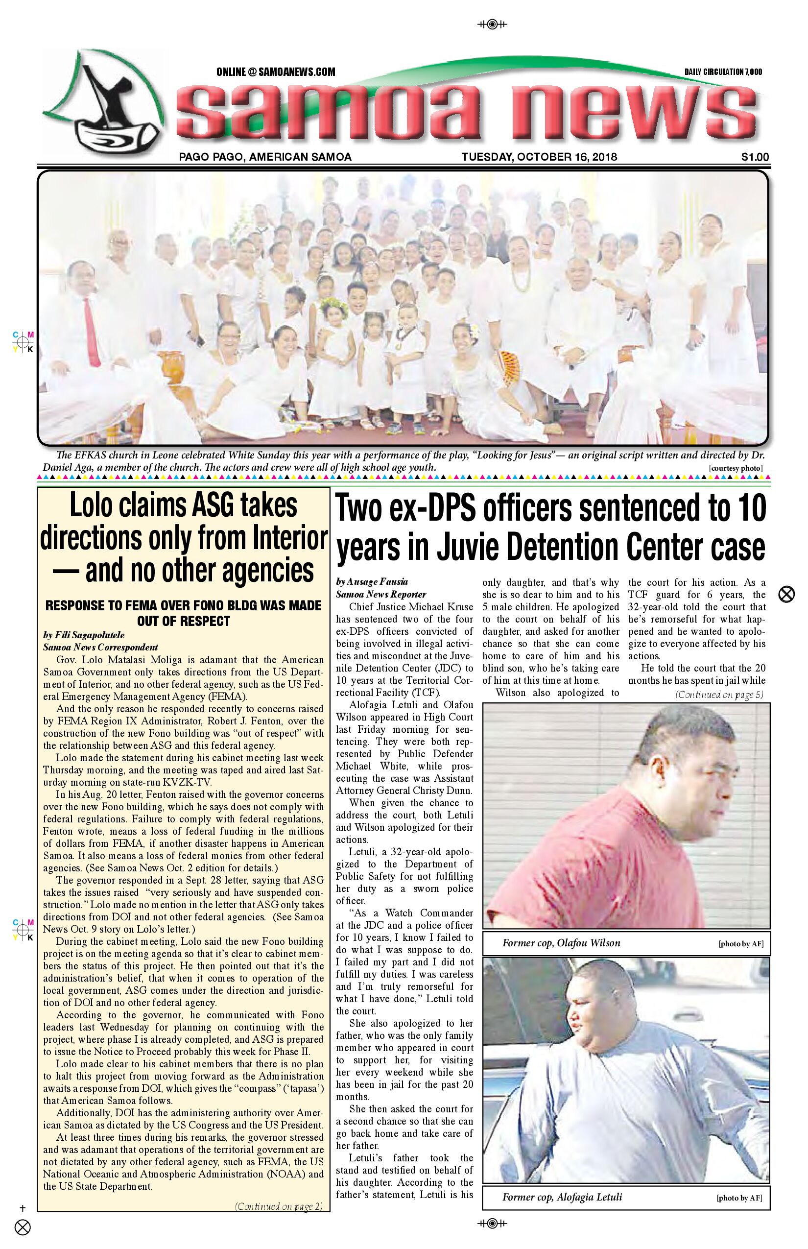 SN News Tuesday, October 16, 2018