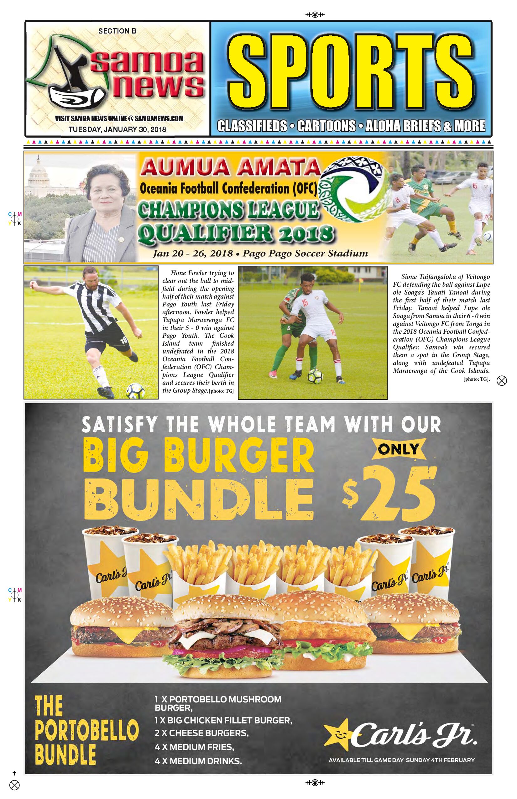 SN Sports Tuesday, Jan. 30, 2018