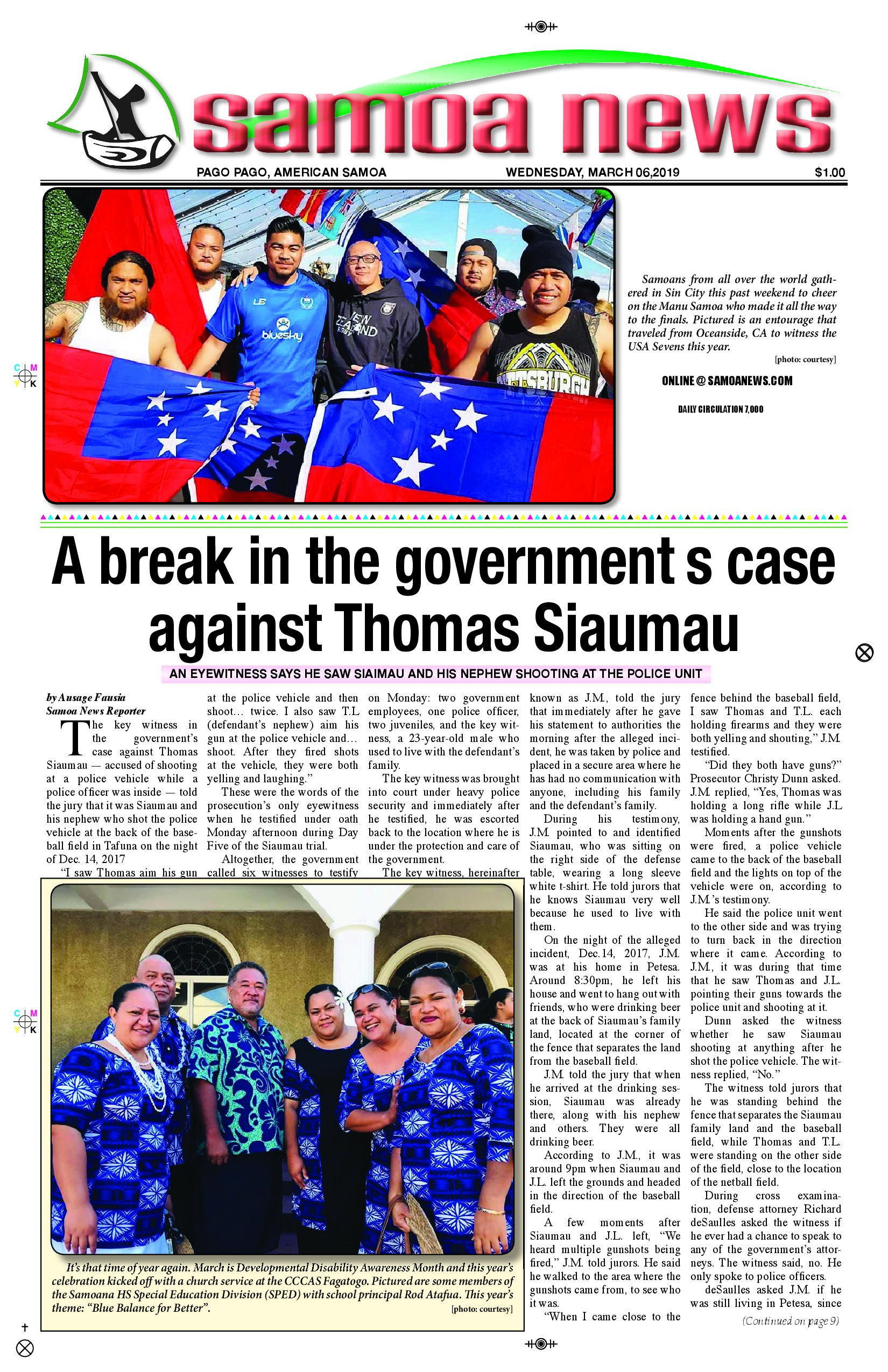 SN News Wednesday, March 06, 2019