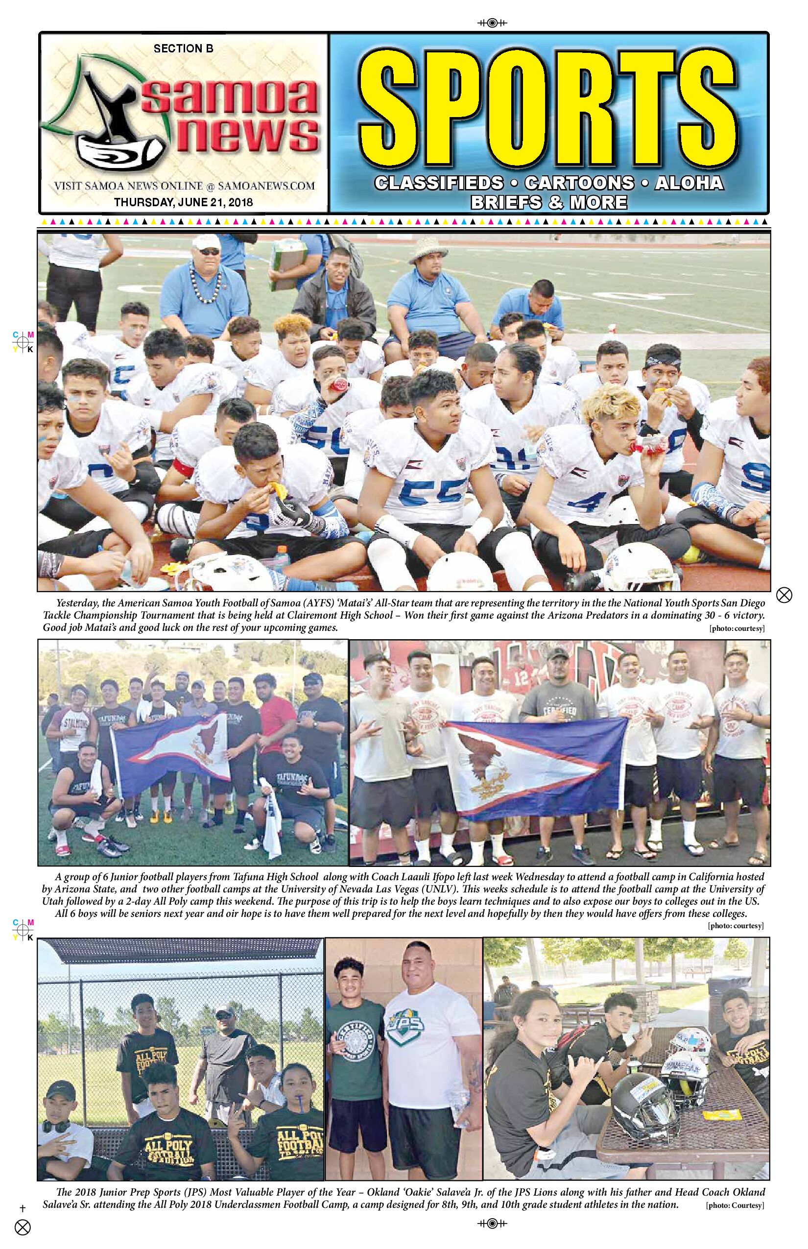 SN Sports Thursday, June 21, 2018