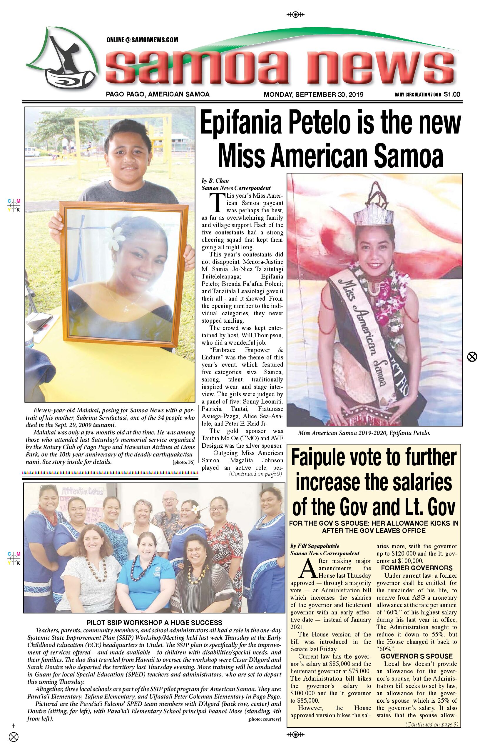 SN News Monday, September 30, 2019