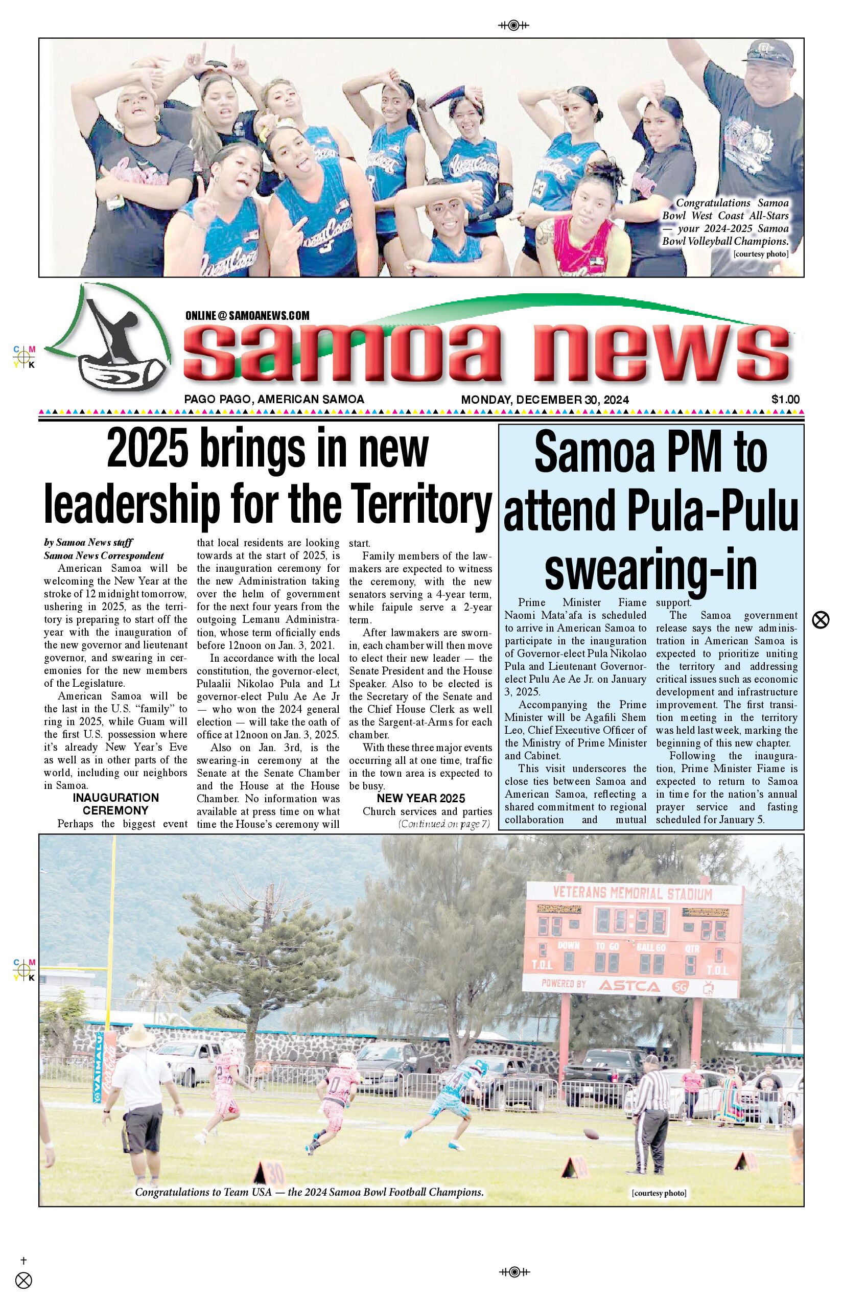 SN News Monday, December 30, 2024