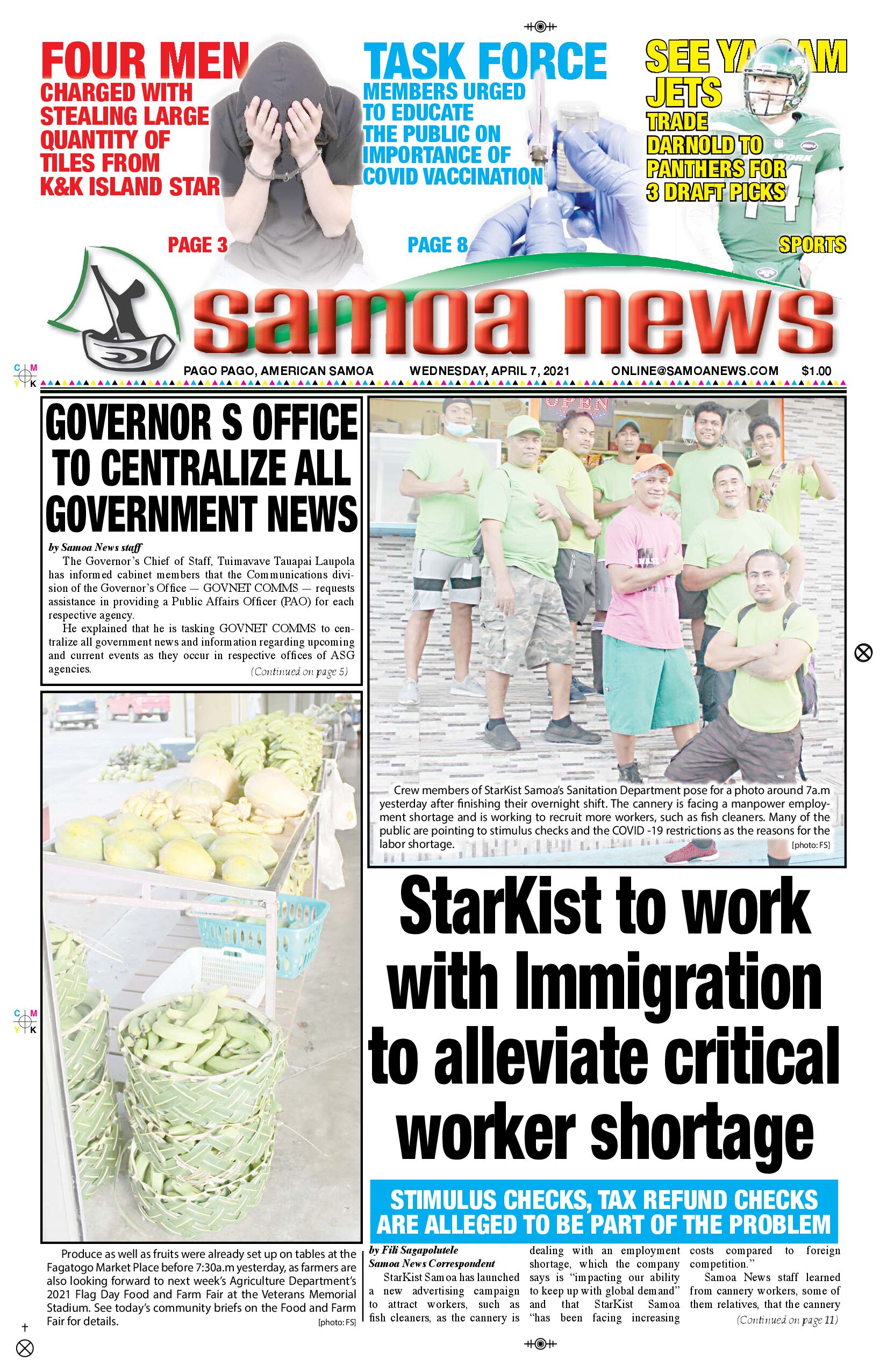 SN News Wednesday, April 07, 2021