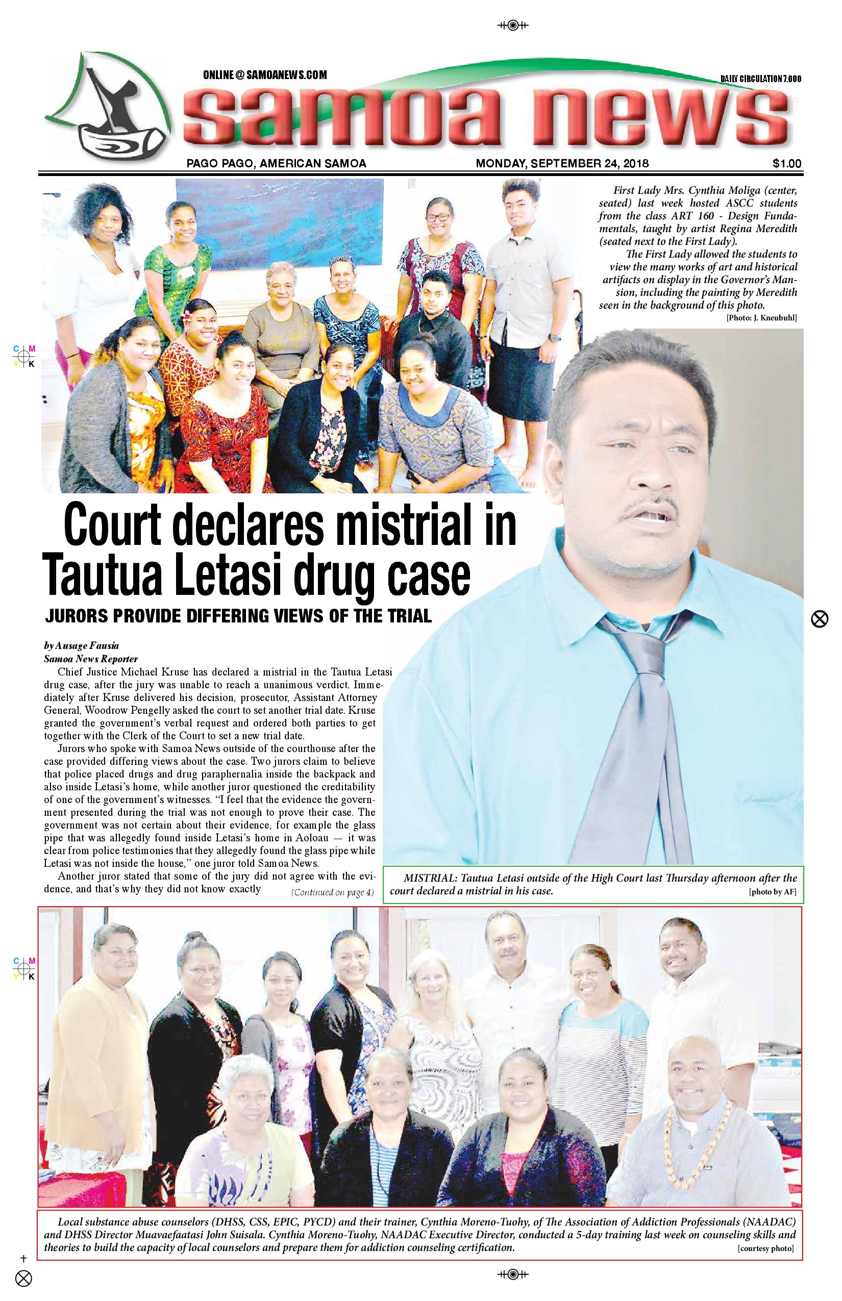 SN News Monday, September 24, 2018