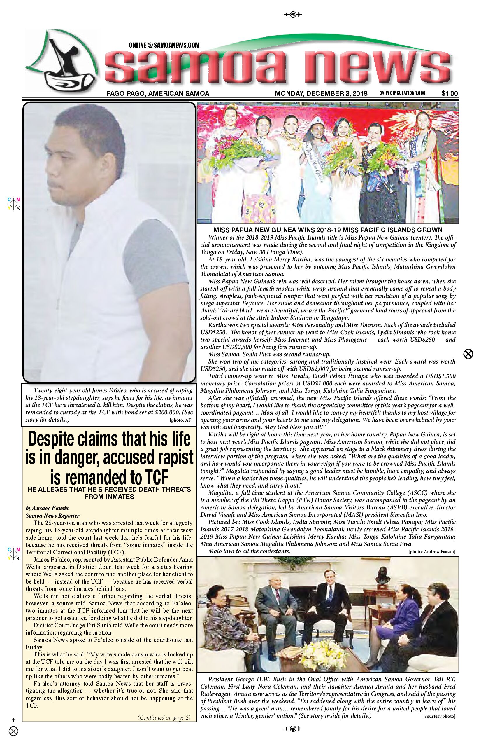 SN News Monday, December 3, 2018