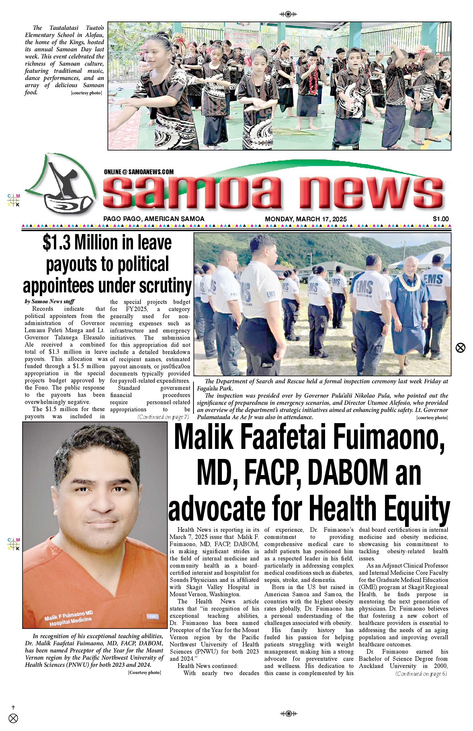 SN News Monday, March 17, 2025