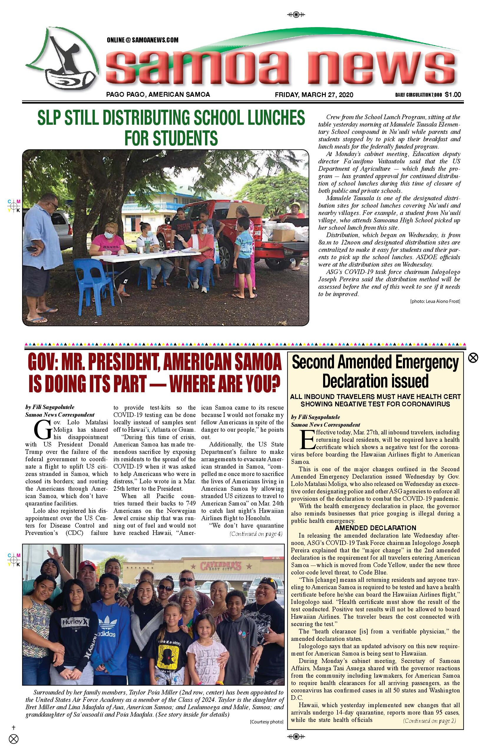 SN News Friday, March 27, 2020